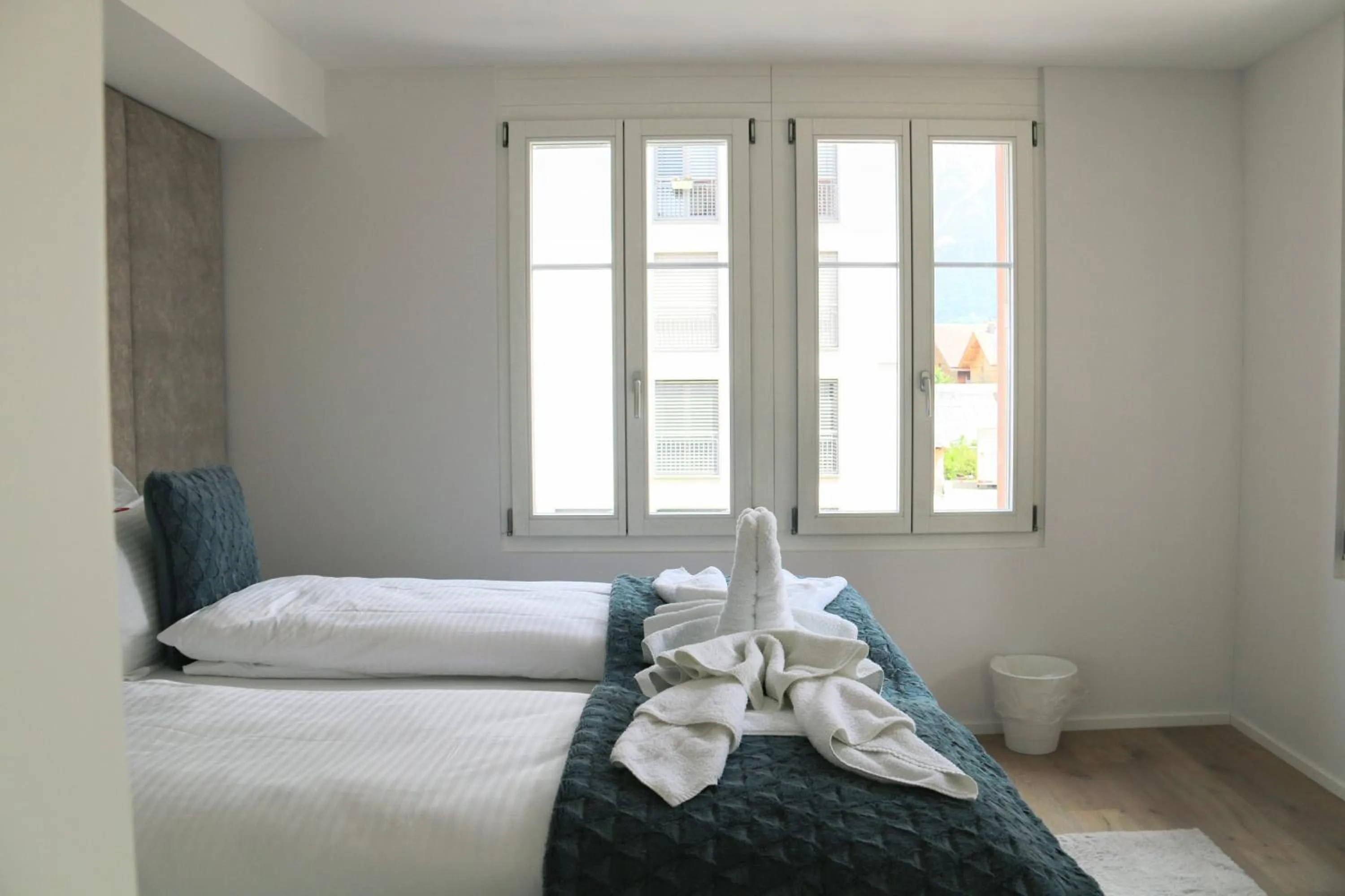 Bed in Hotel Sonne Interlaken-Matten