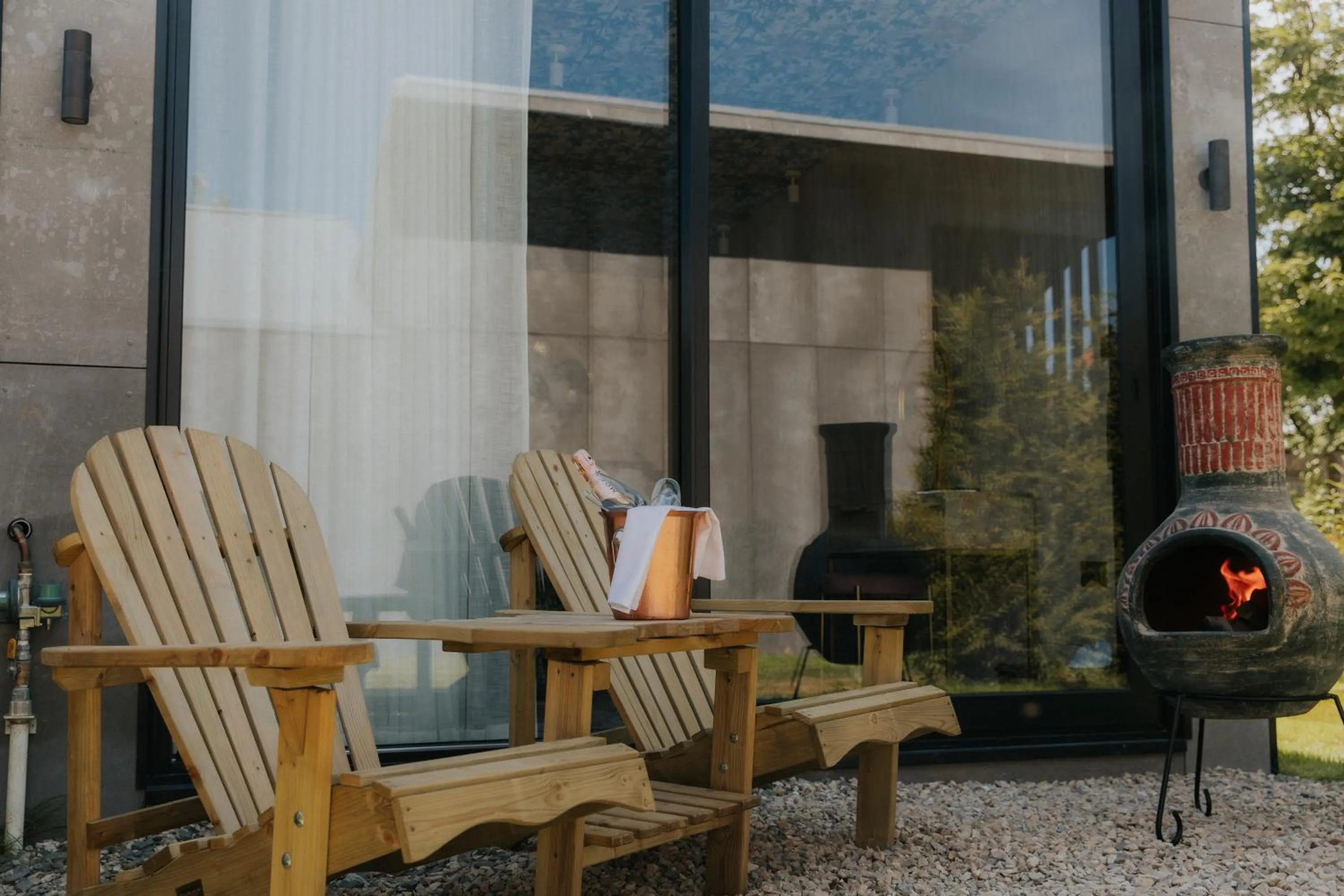 Patio in Newton Hall