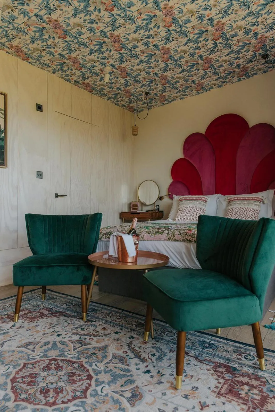 Seating area in Newton Hall