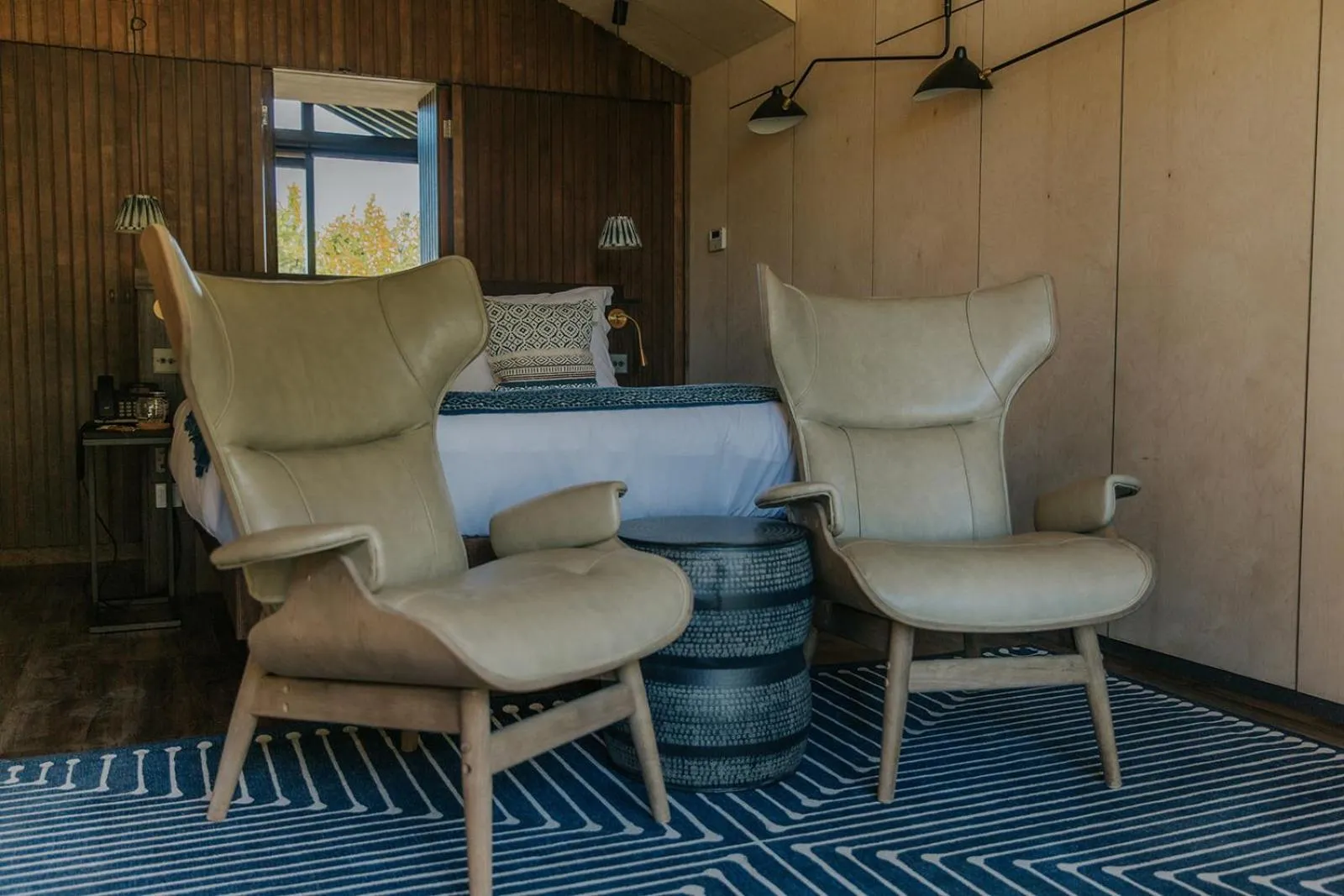 Seating area in Newton Hall