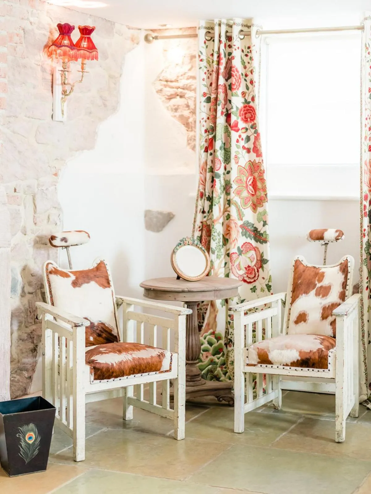 Seating area in Newton Hall