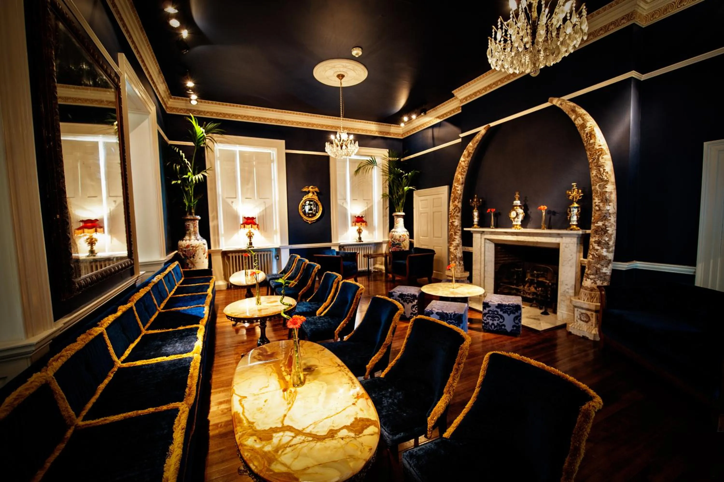 Living room in Newton Hall