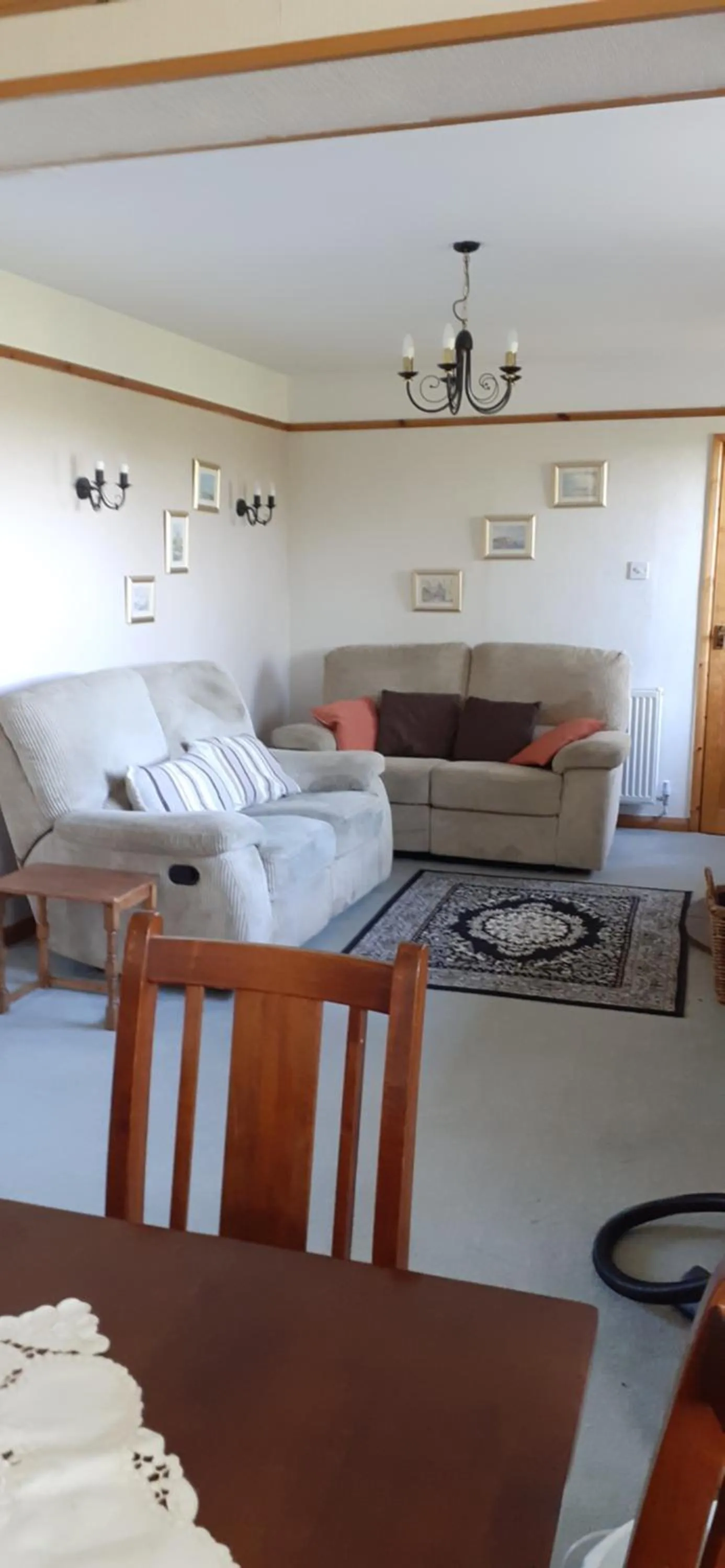Living room in West Point B&B