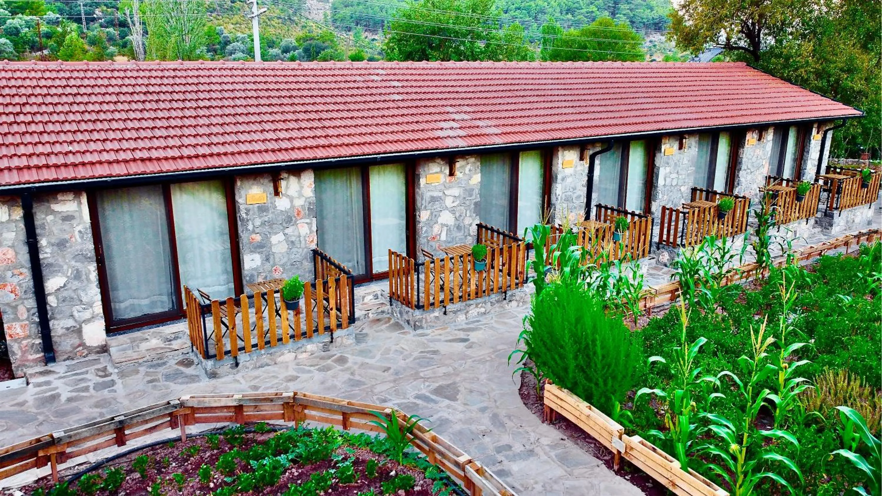 Bird's eye view in Dedehan Retreat Otel