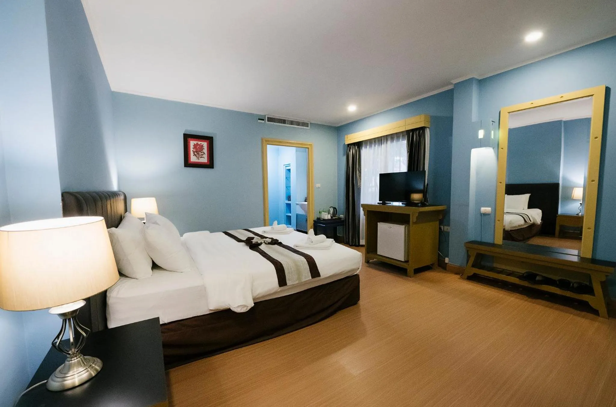 Bed in La Seine City Resort, Chiang Mai