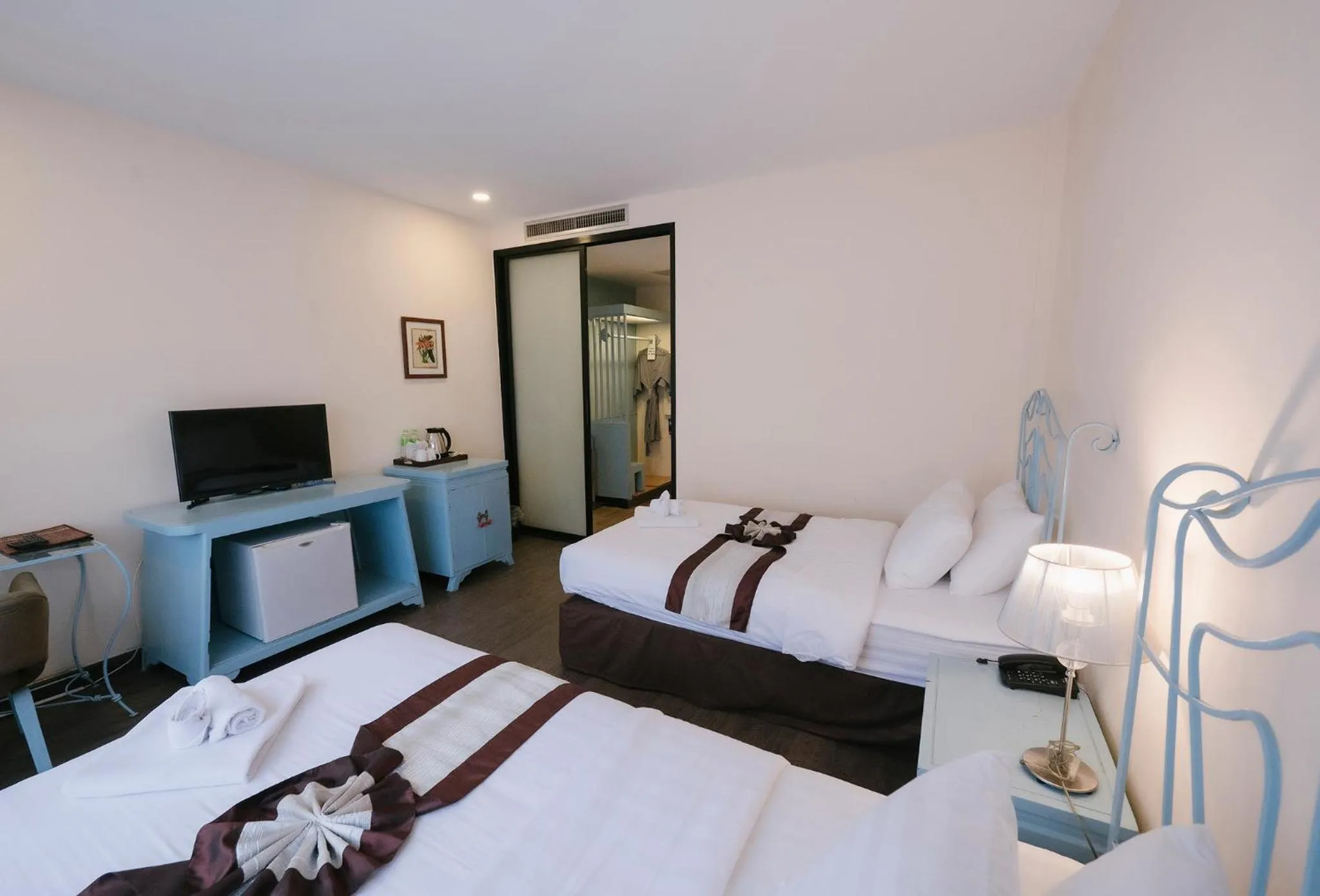 Bed in La Seine City Resort, Chiang Mai