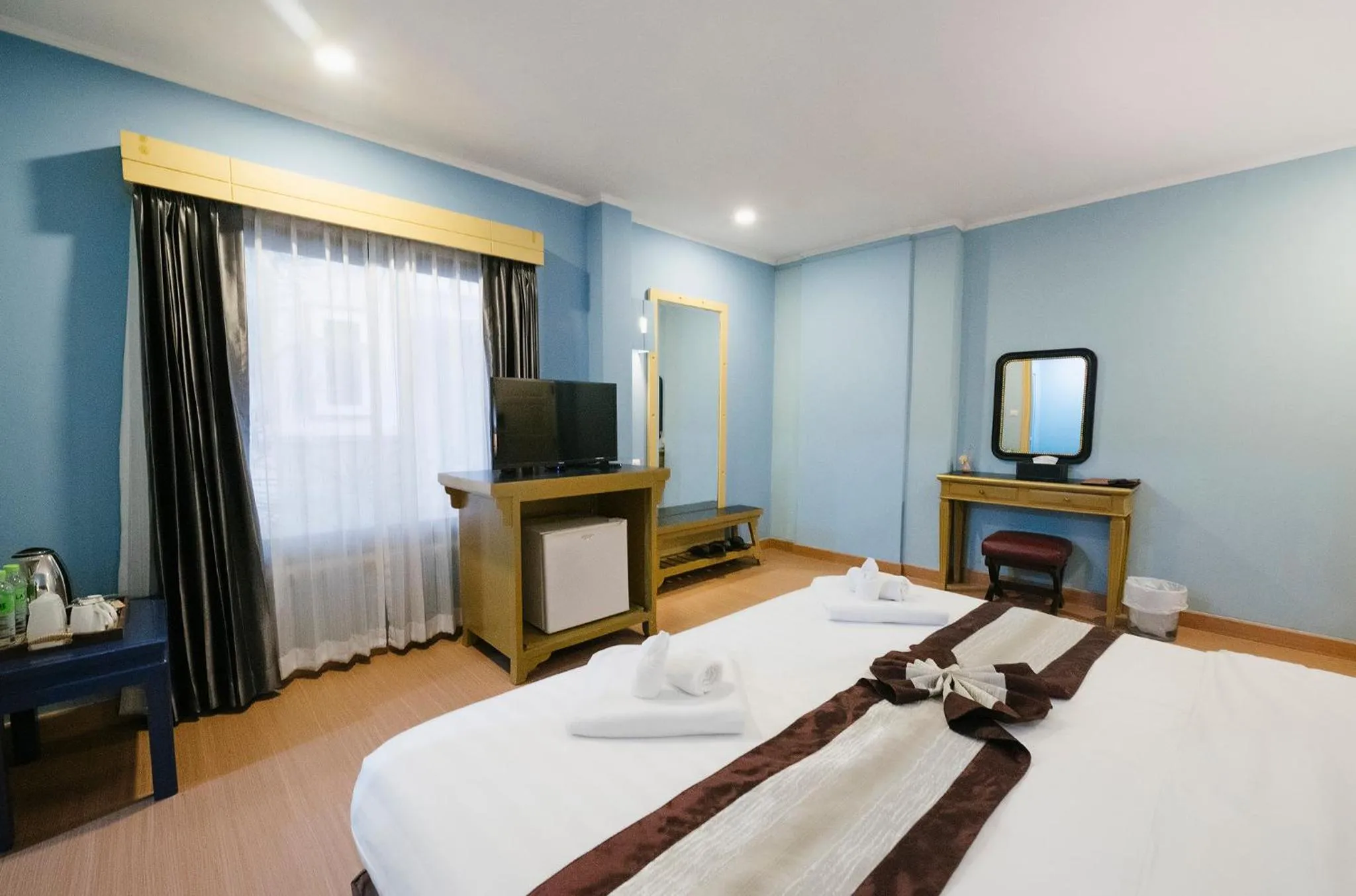 Bed in La Seine City Resort, Chiang Mai