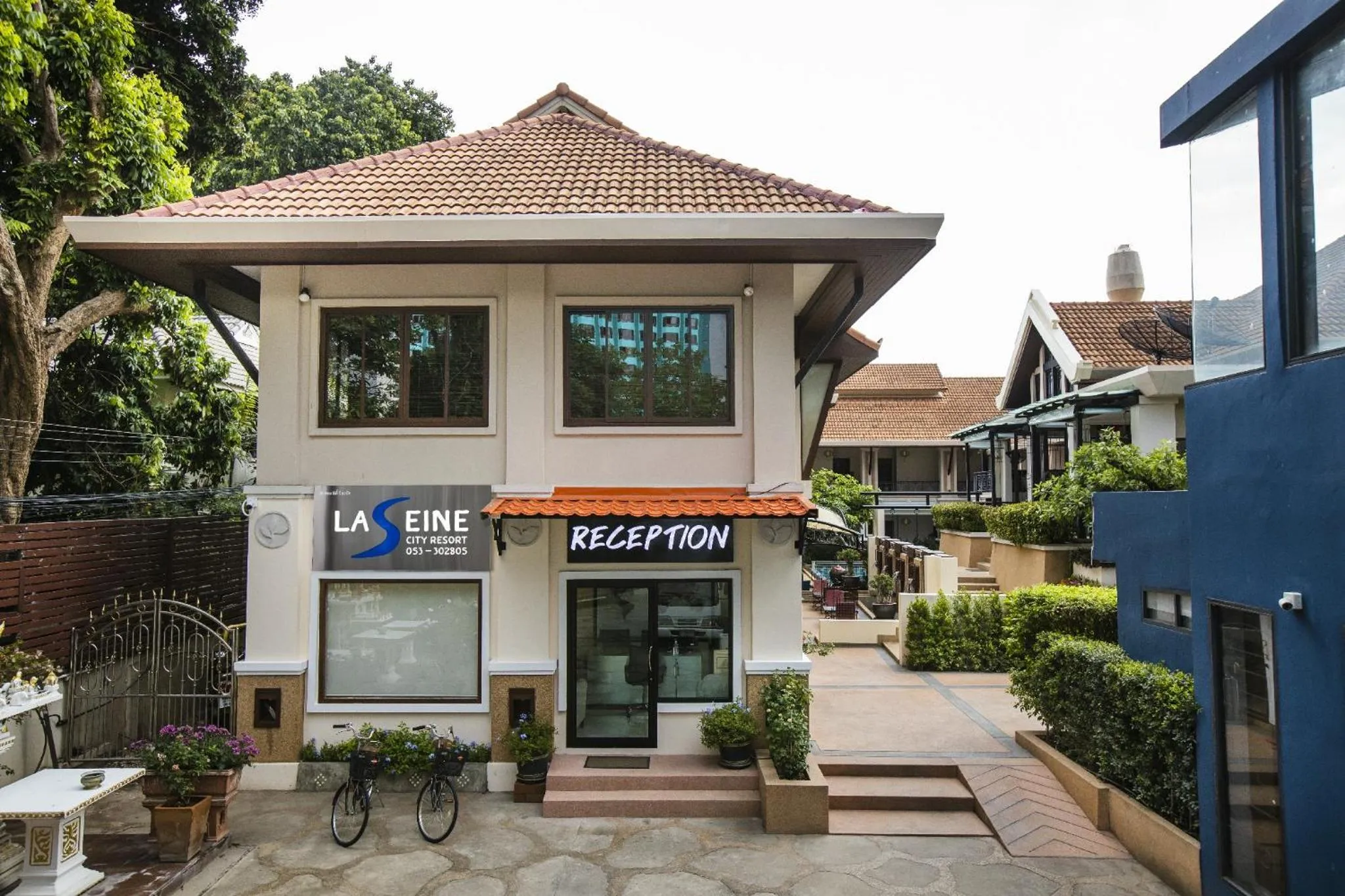 Property building in La Seine City Resort, Chiang Mai