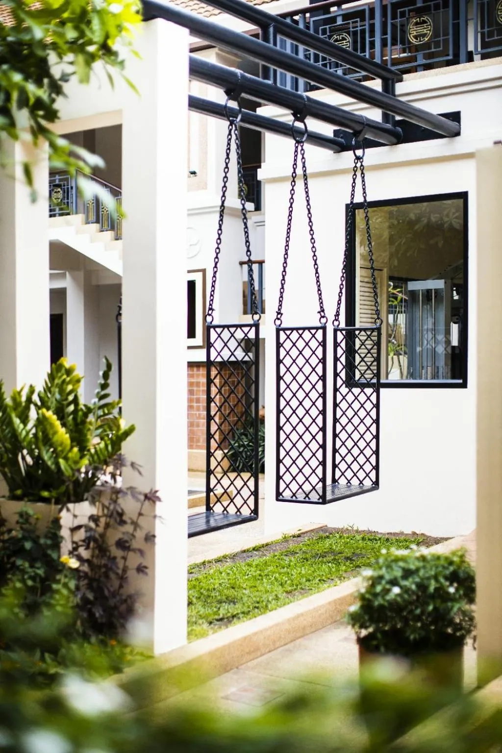 Garden in La Seine City Resort, Chiang Mai