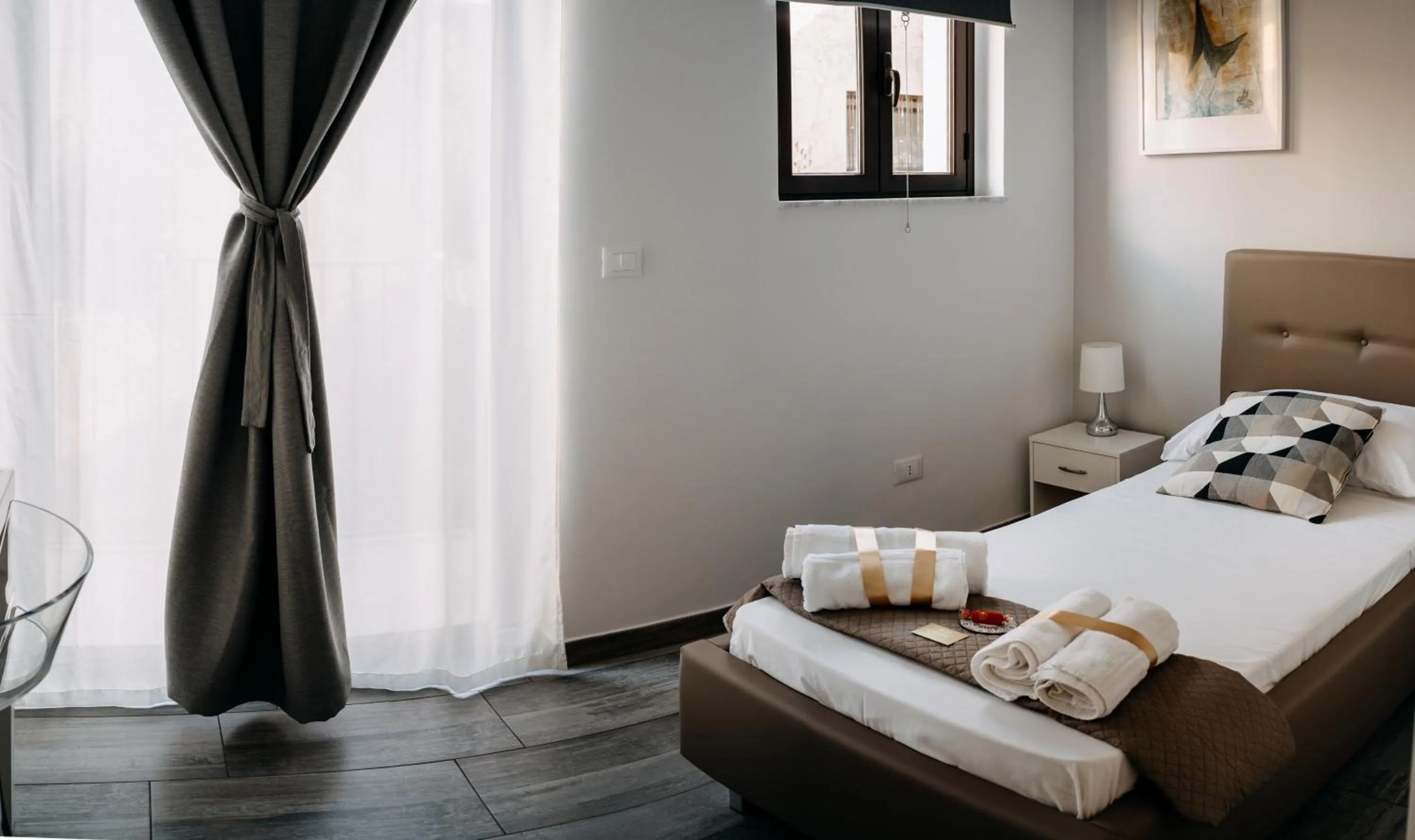 Bed in B&B Stramondo