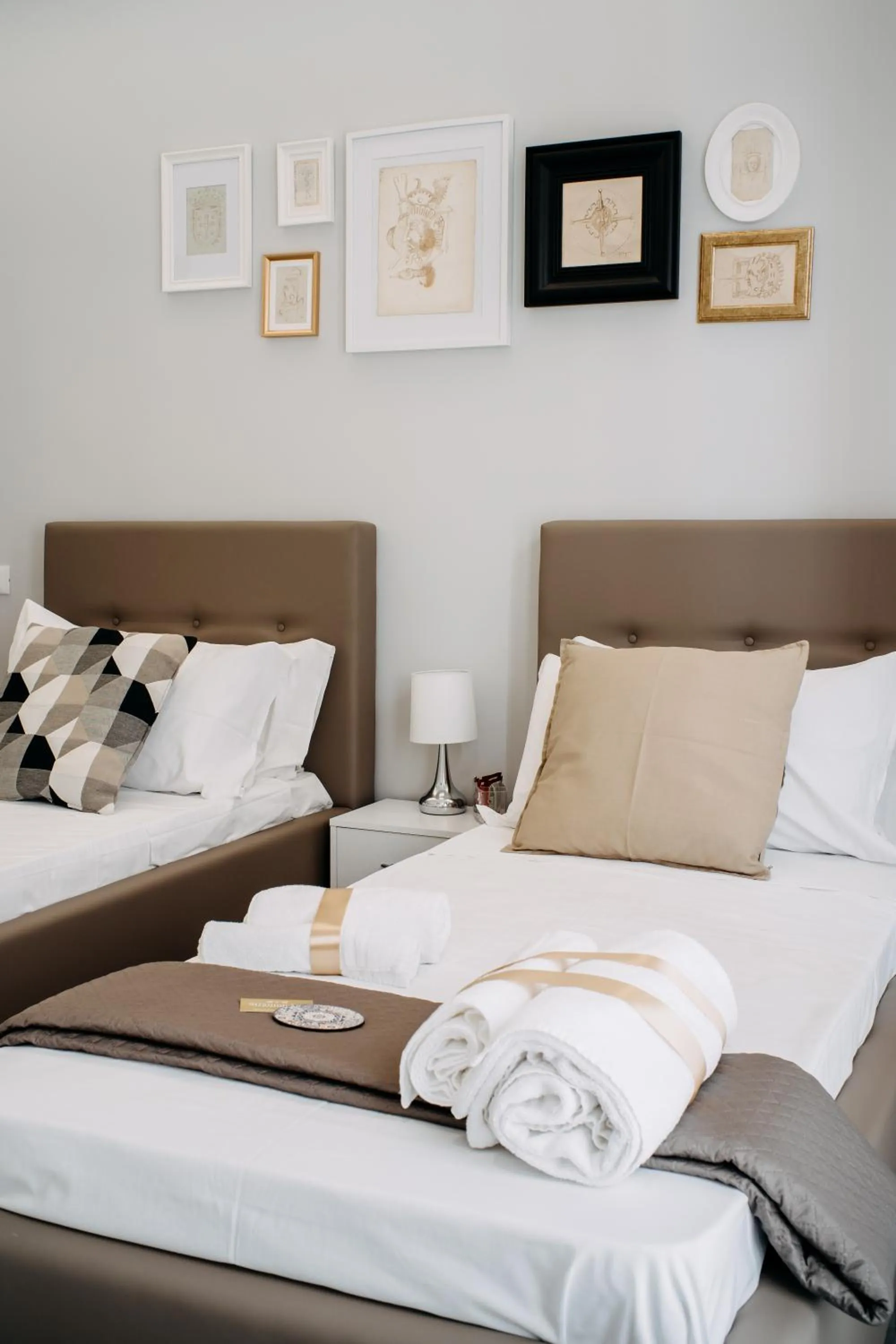 Bed in B&B Stramondo