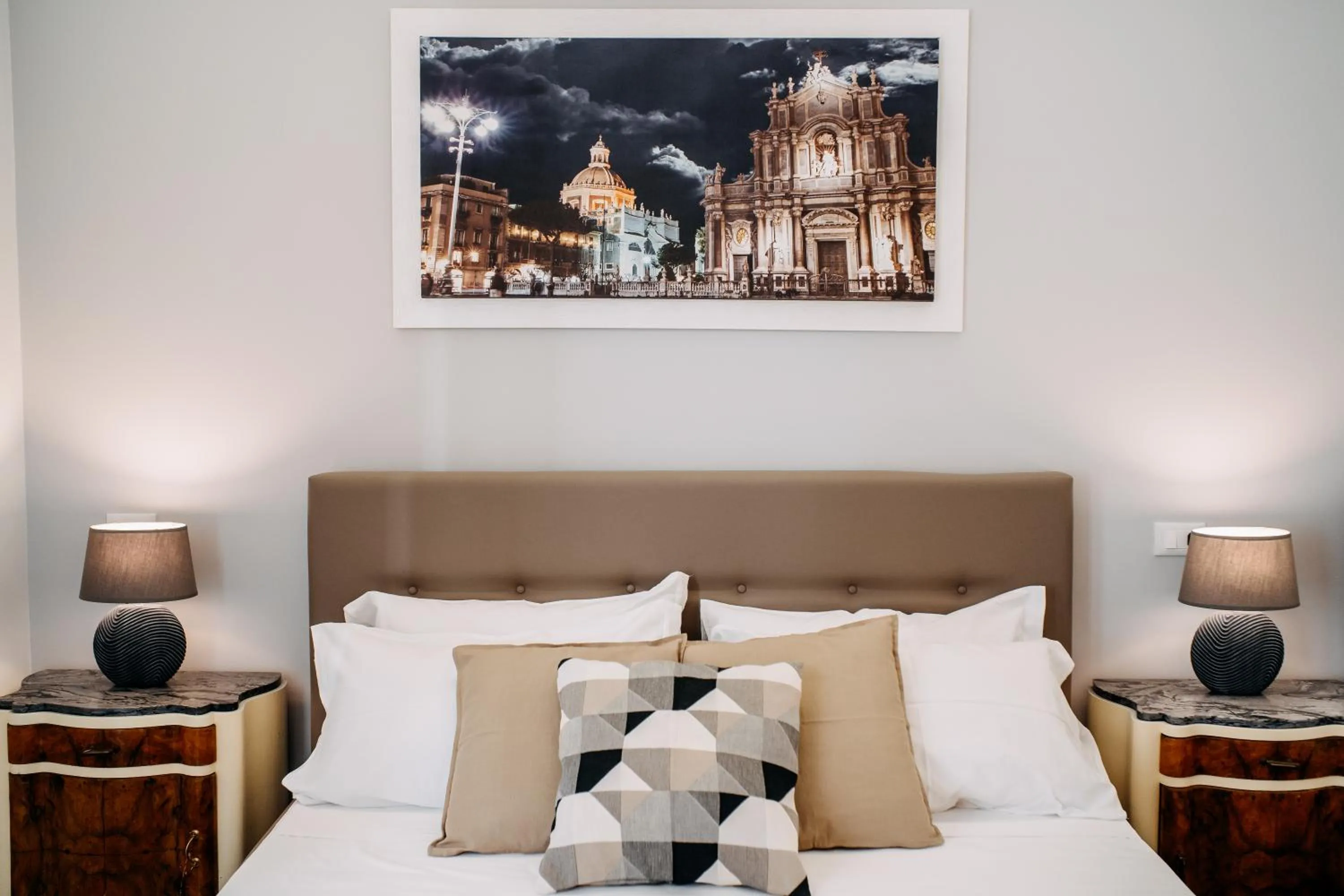 Bed in B&B Stramondo