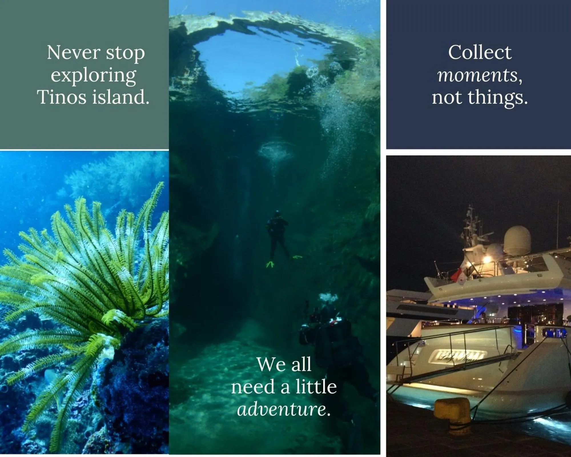 Restaurant/places to eat in TINOS AQUA PALAZZO