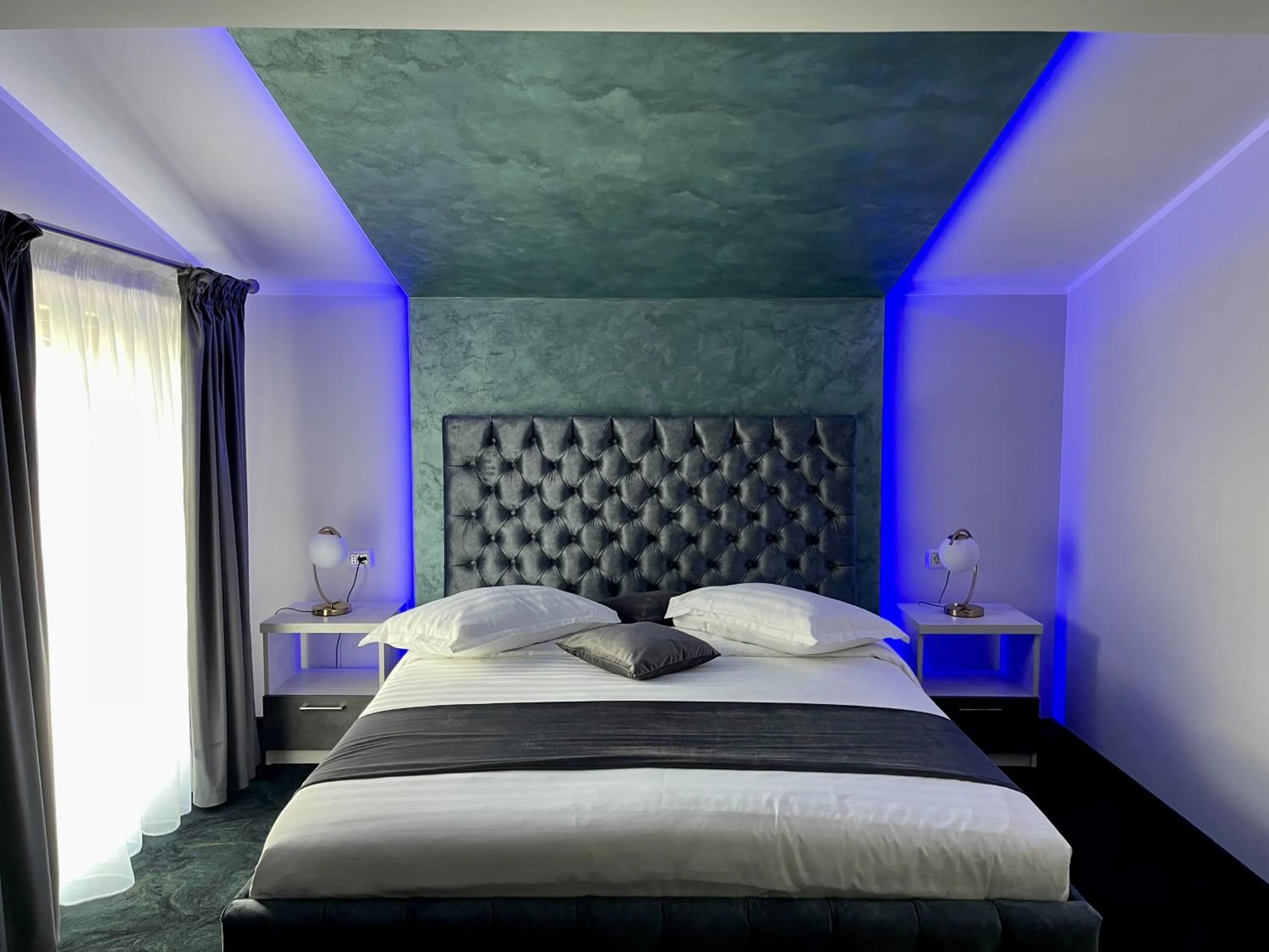 Bed in ZEN Hotel Focșani