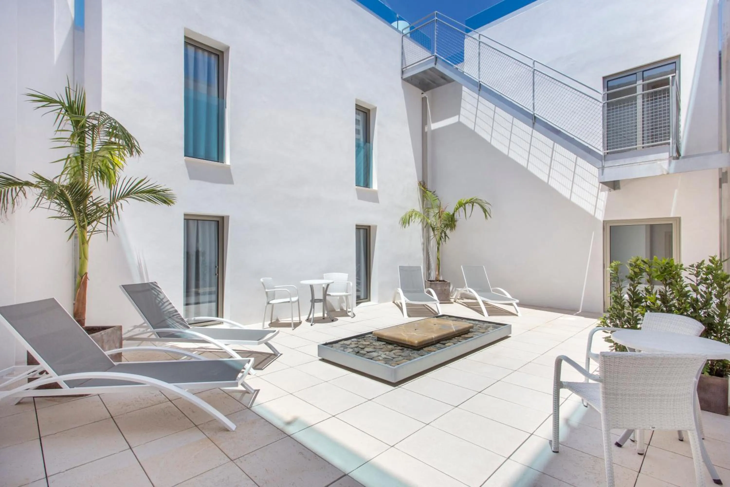 Patio in Llaut Boutique Hotel