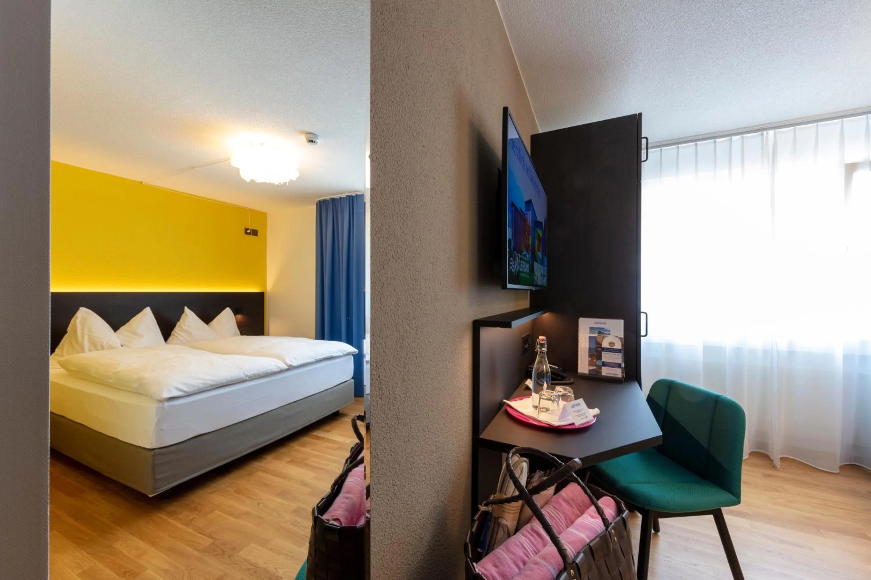 Photo of the whole room, Bed in Seehotel Wilerbad Spa & Seminar