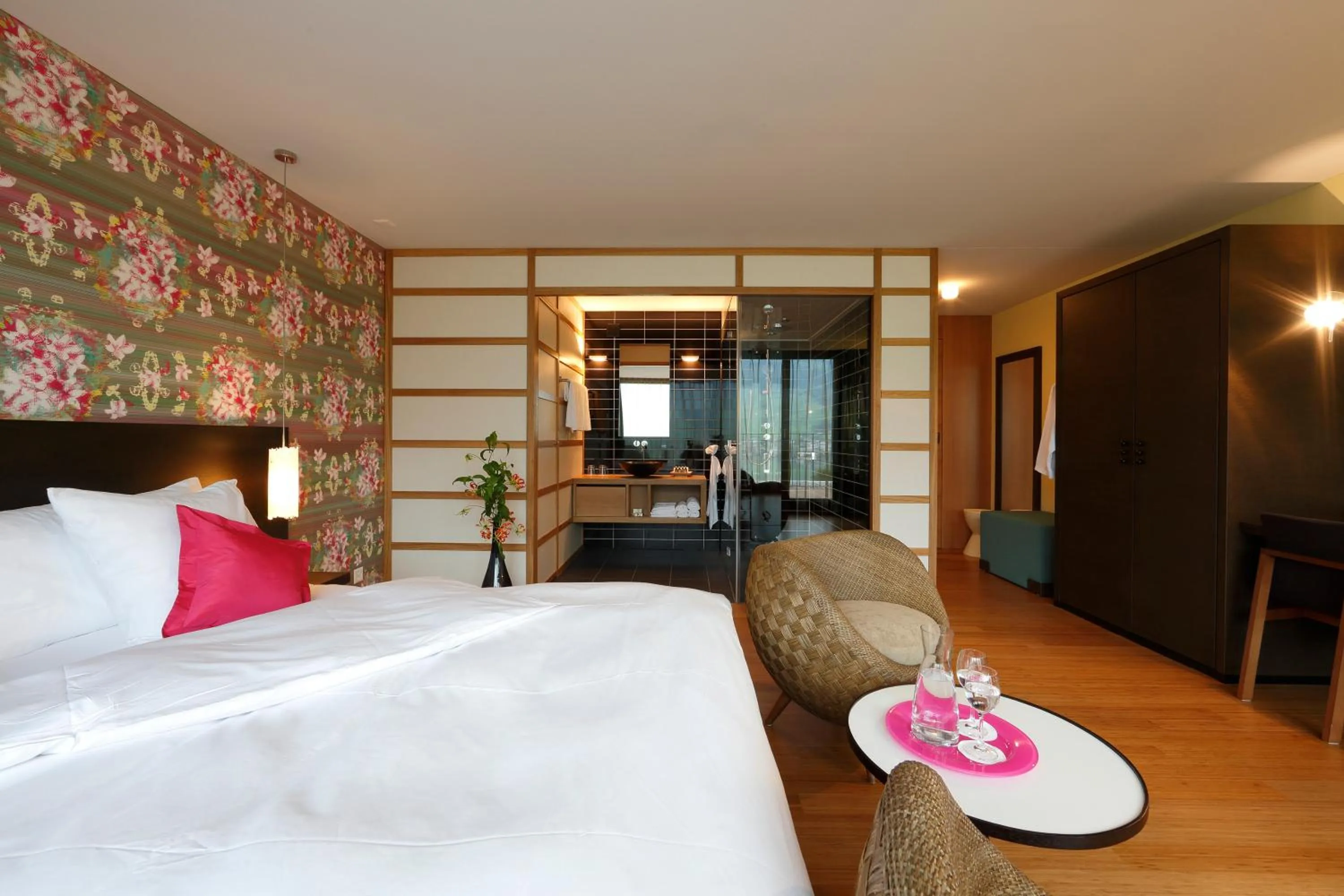 Bed in Seehotel Wilerbad Spa & Seminar