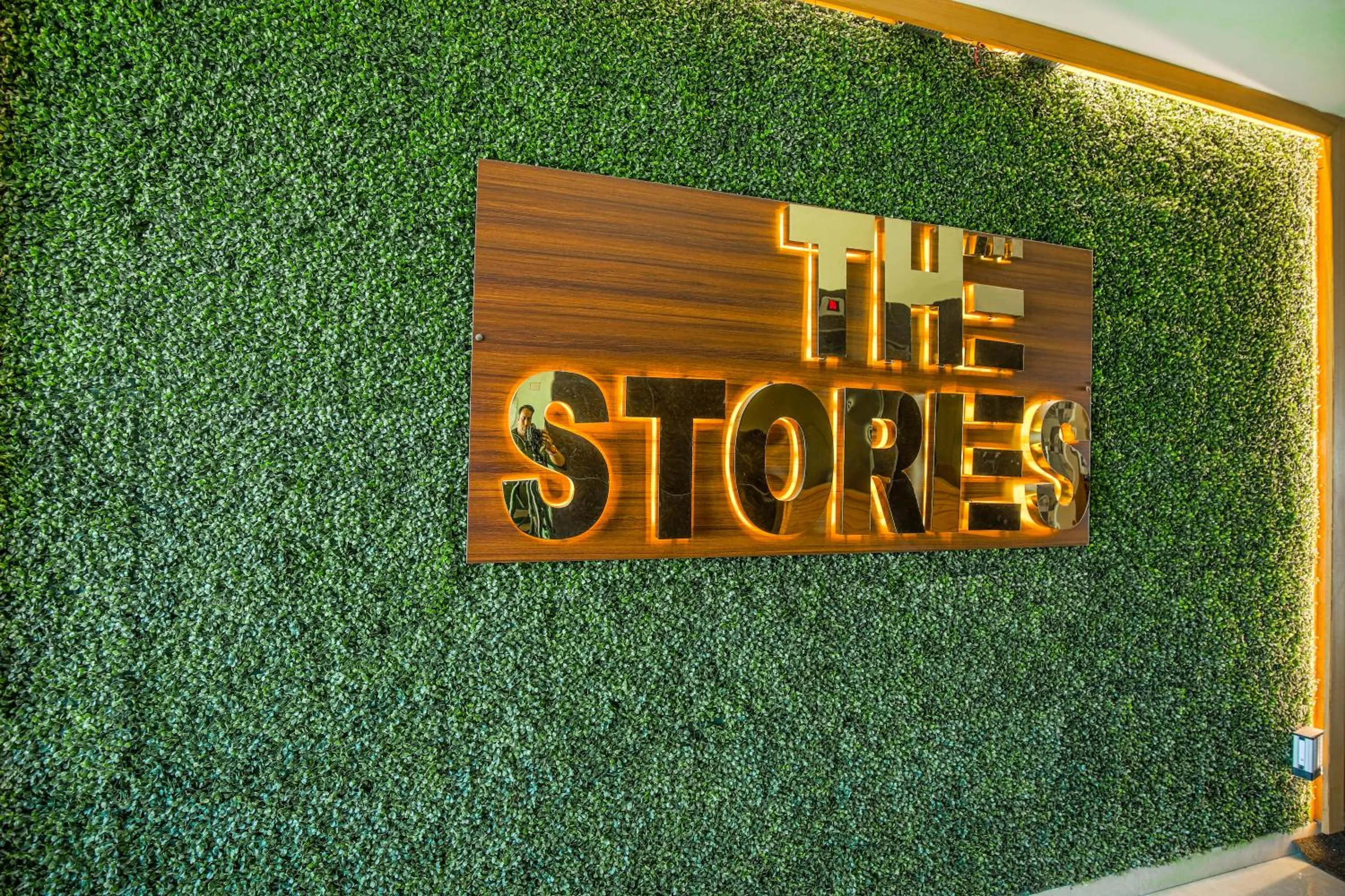 Property logo or sign in The Stories Hotel