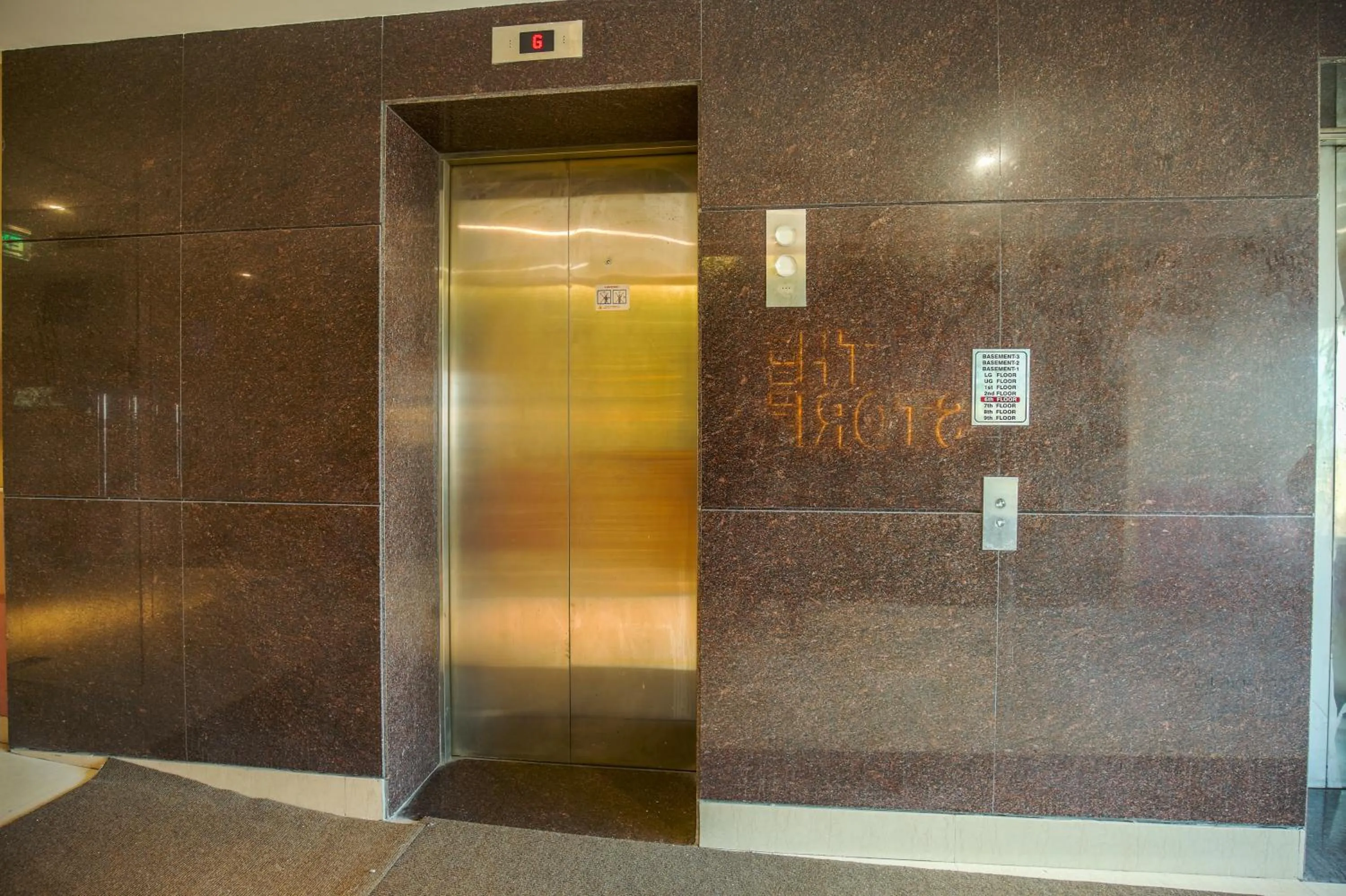 elevator in The Stories Hotel
