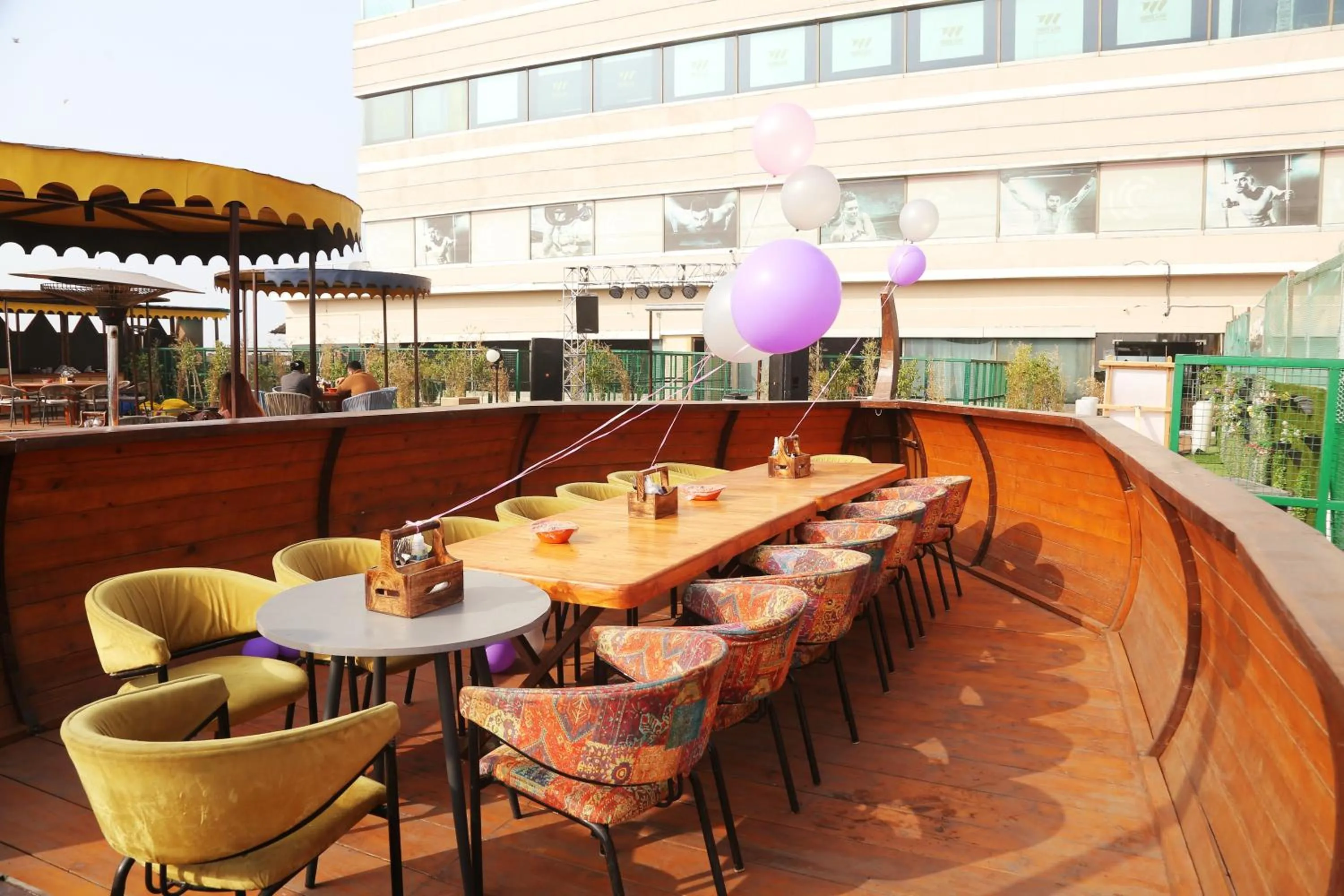 Restaurant/places to eat in The Stories Hotel