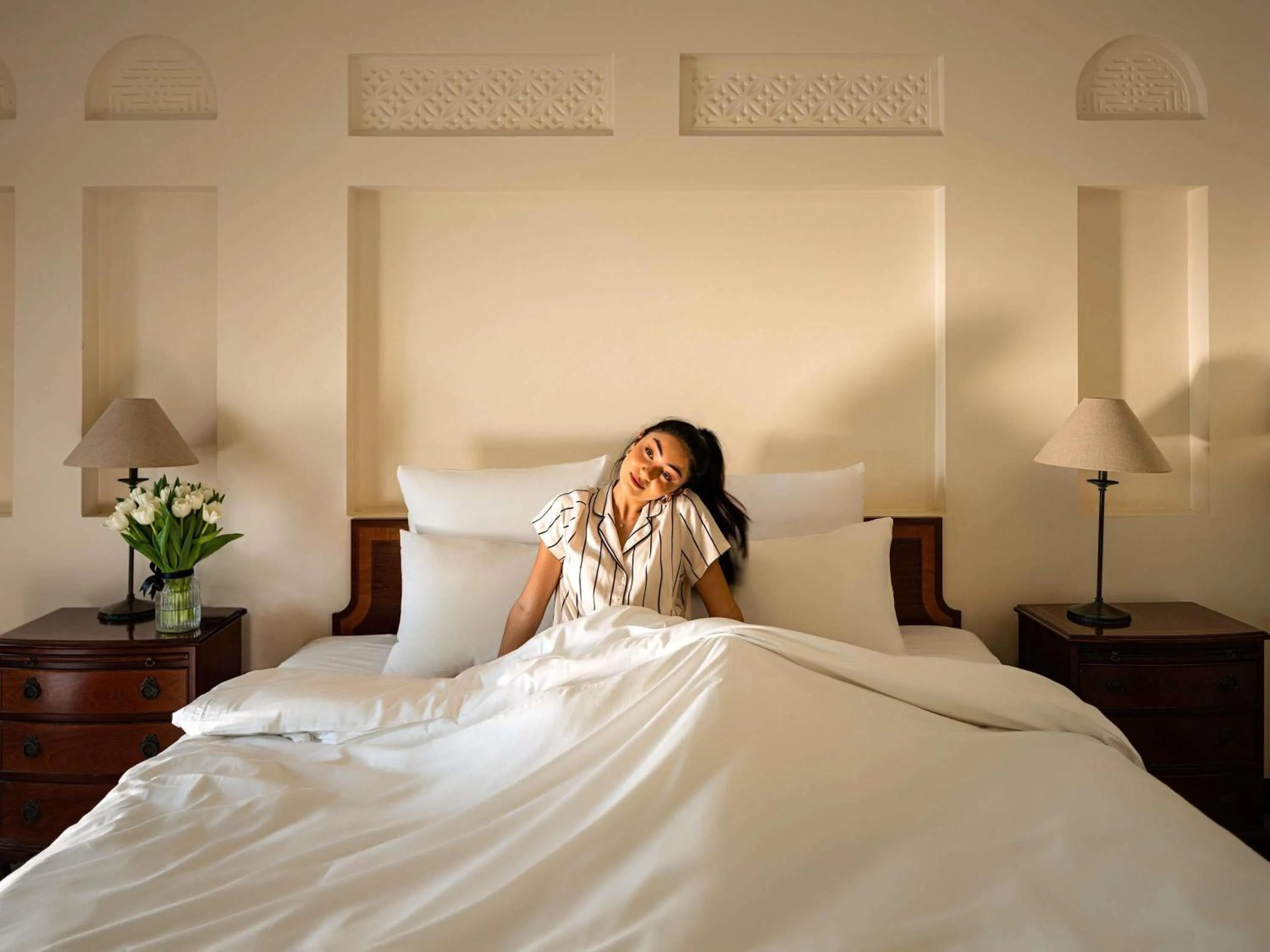 Bedroom, Bed in Novotel Bahrain Al Dana Resort