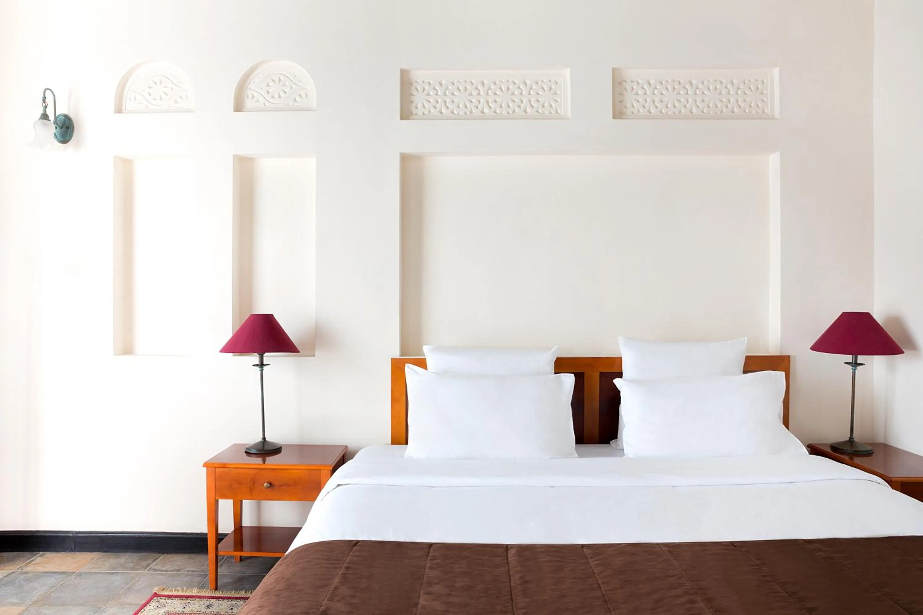 Bed in Novotel Bahrain Al Dana Resort