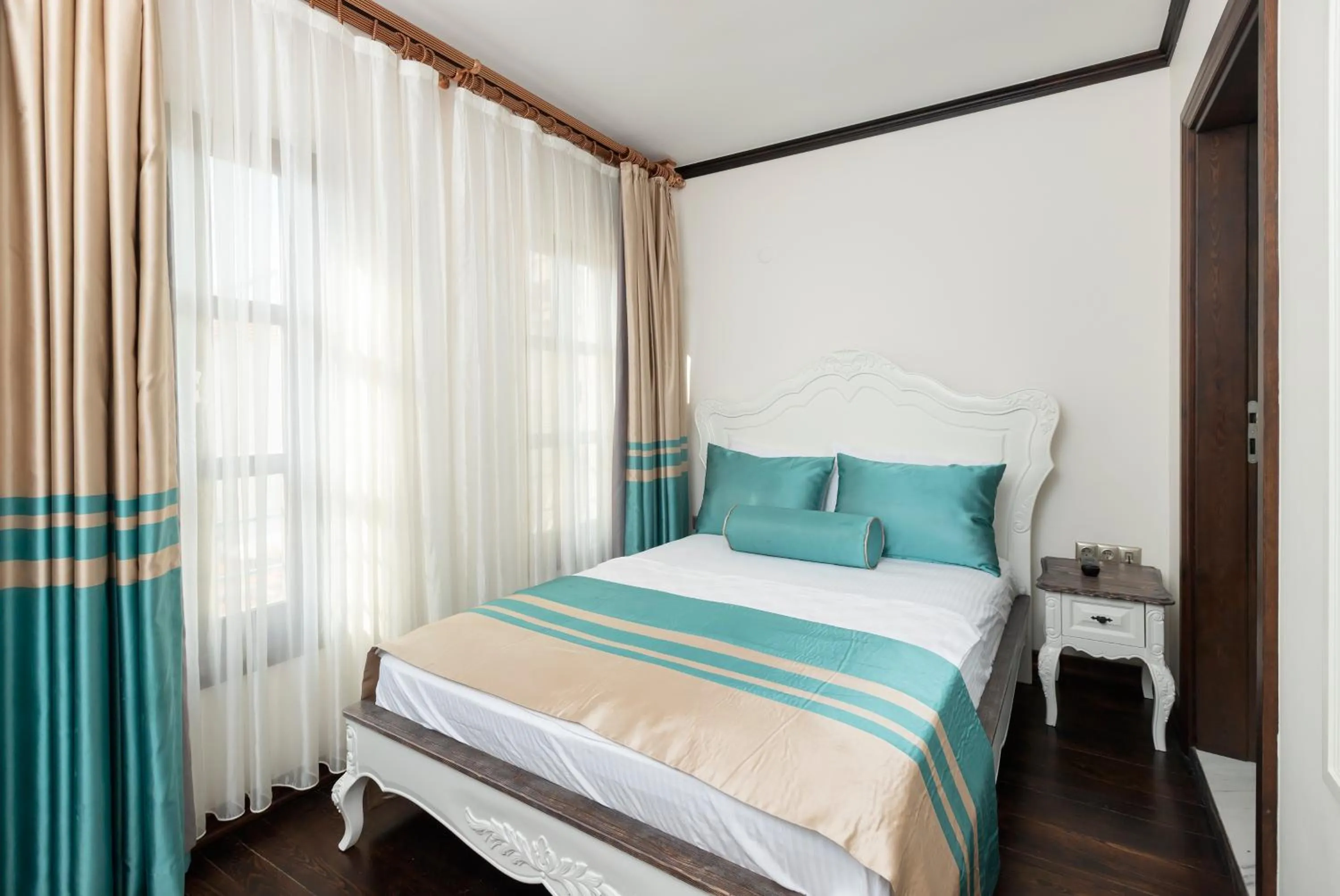 Bed in Marina Foça Hotel