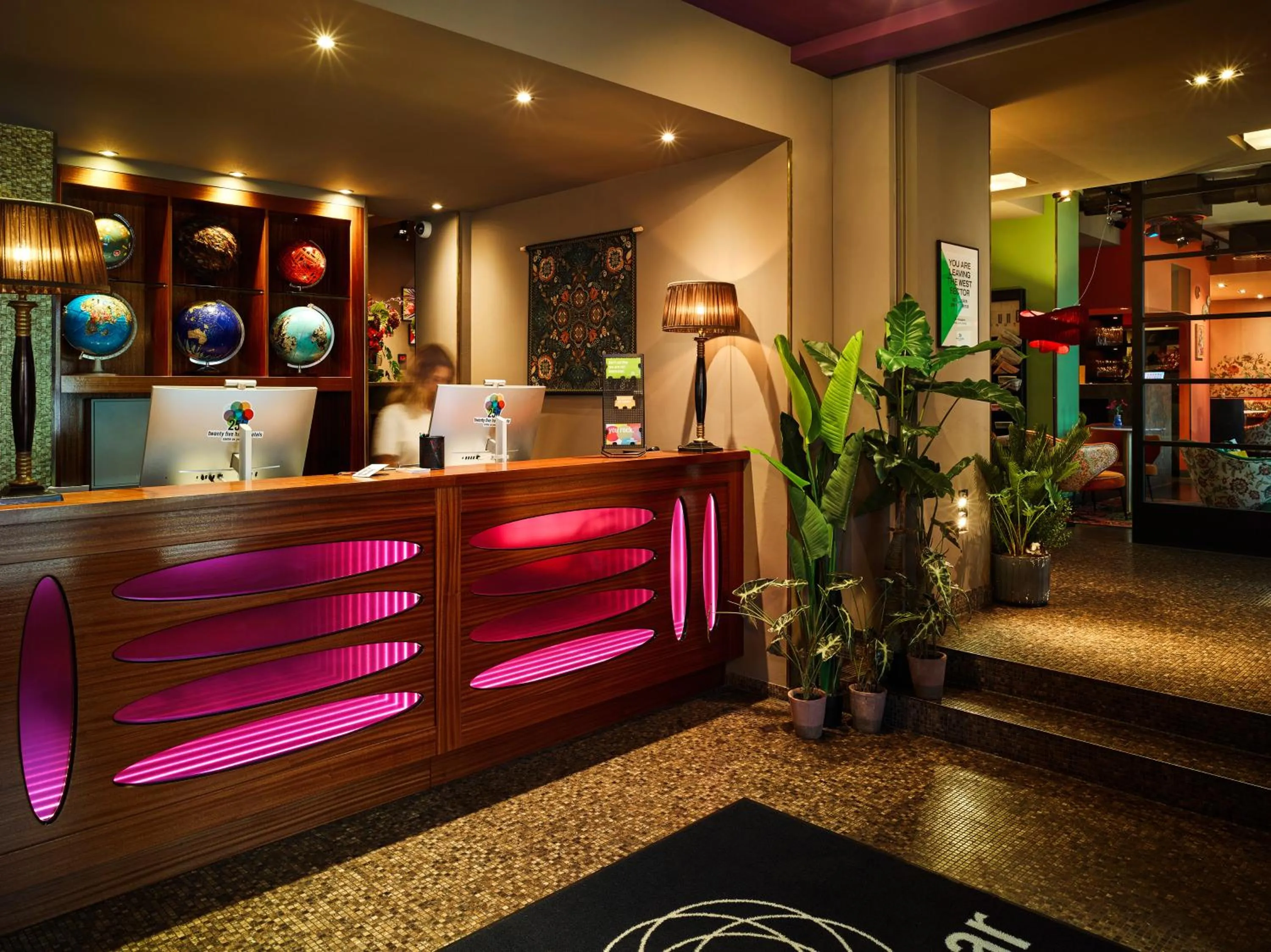 Lobby or reception in 25hours Hotel The Goldman