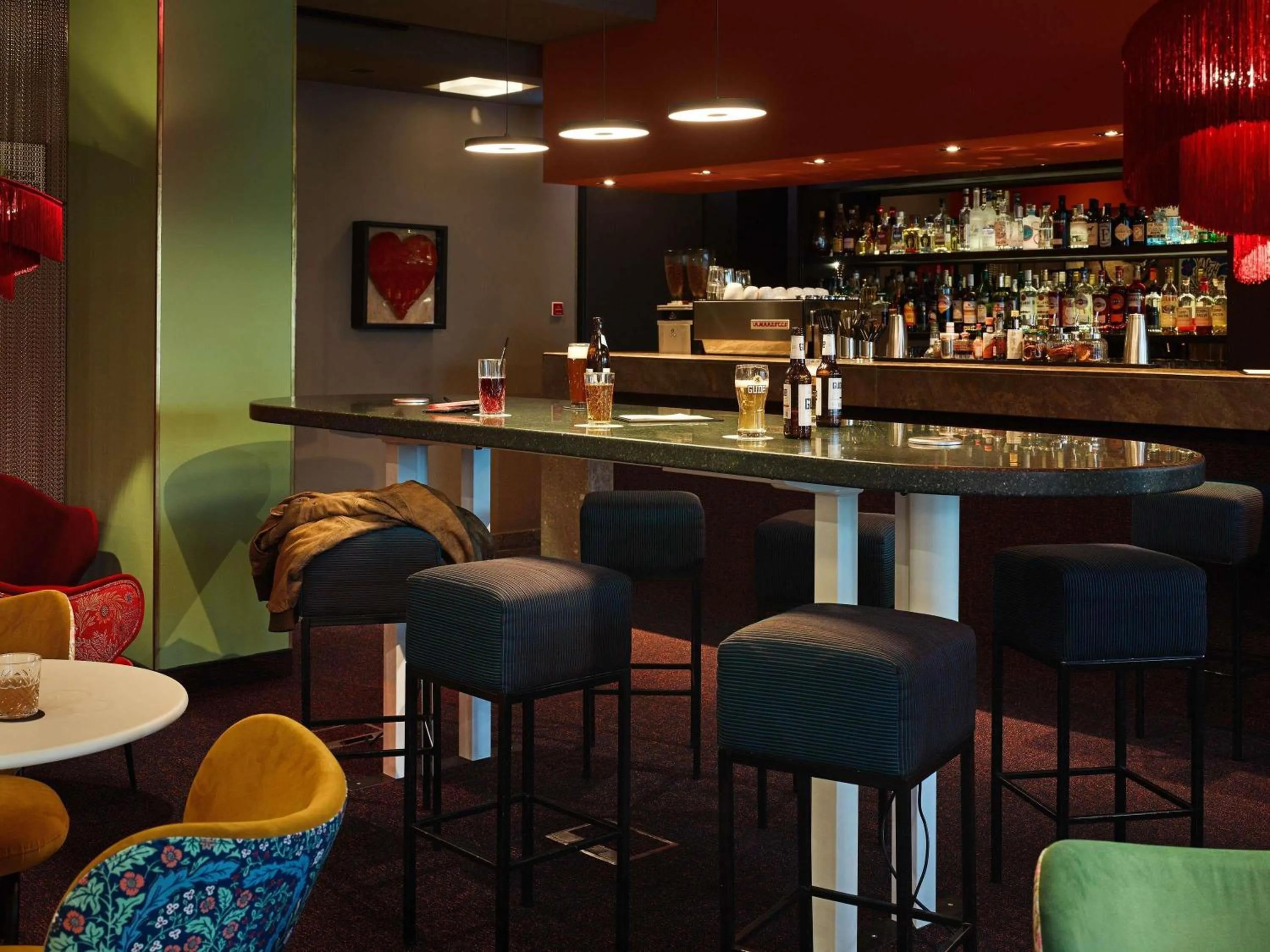 Lounge or bar in 25hours Hotel The Goldman