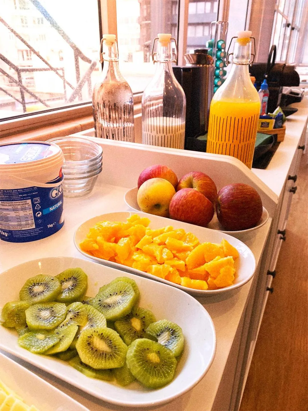 Breakfast in Le Premier Lisbon Suites