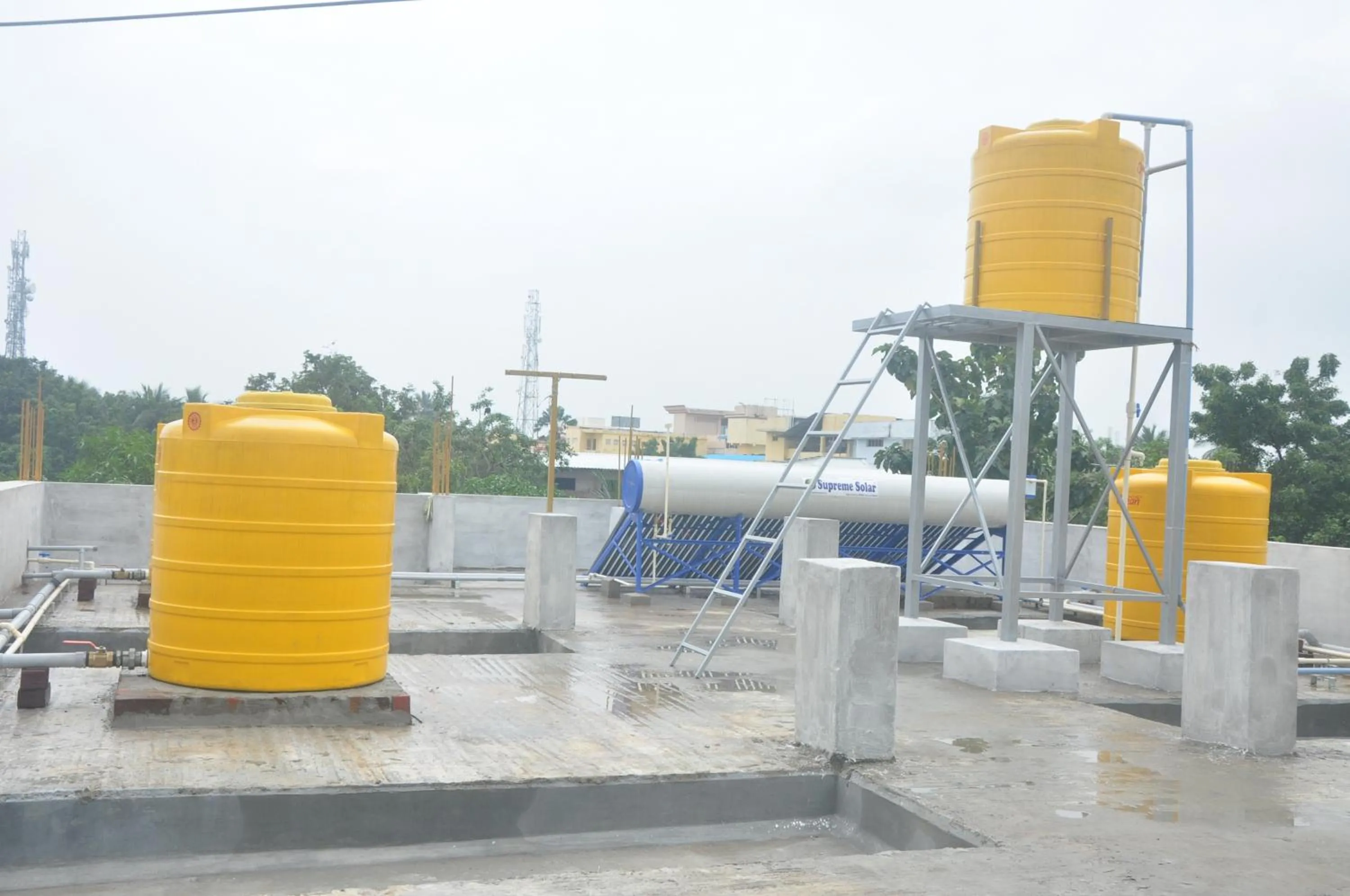 Balcony/Terrace in Hotel Aishwariyam