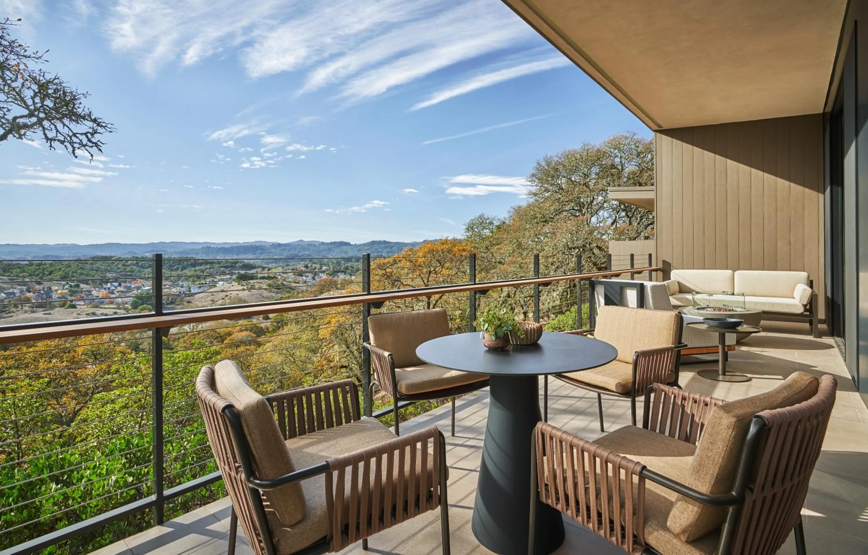 Mountain view in Montage Healdsburg