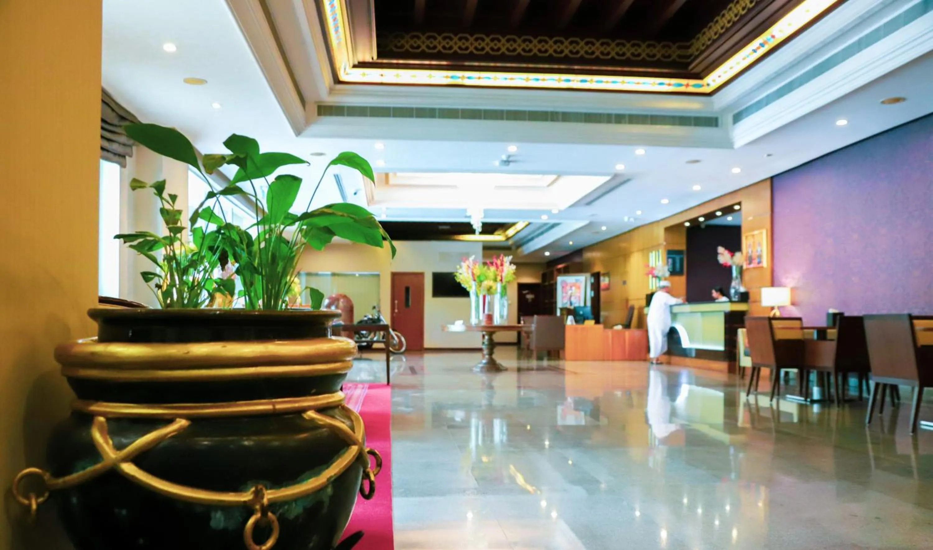 Lobby or reception in Ramee Guestline Hotel