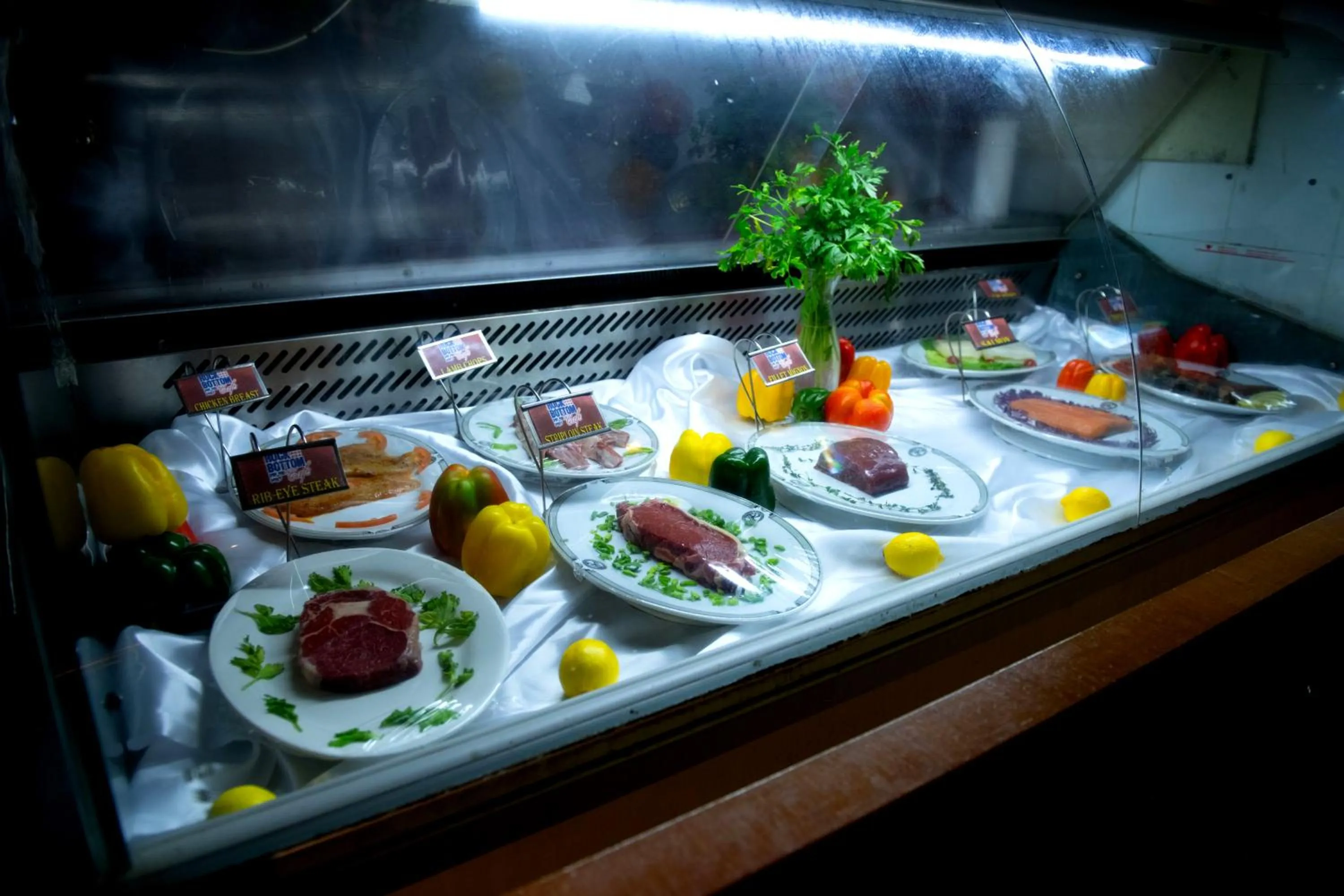 Dining area in Ramee Guestline Hotel