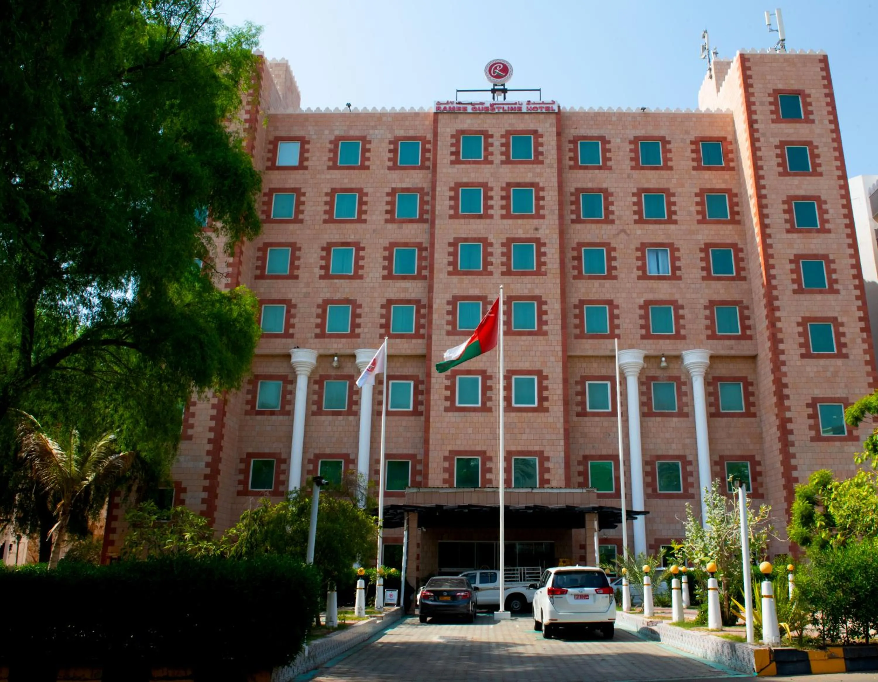 Property building in Ramee Guestline Hotel