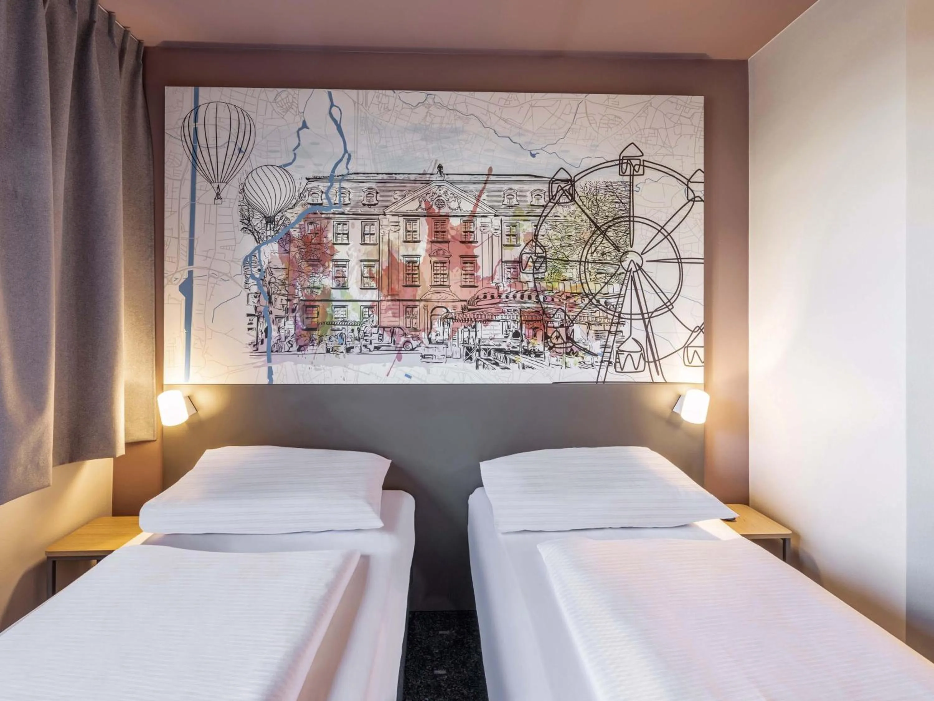 Photo of the whole room, Bed in B&B Hotel Erlangen-Süd