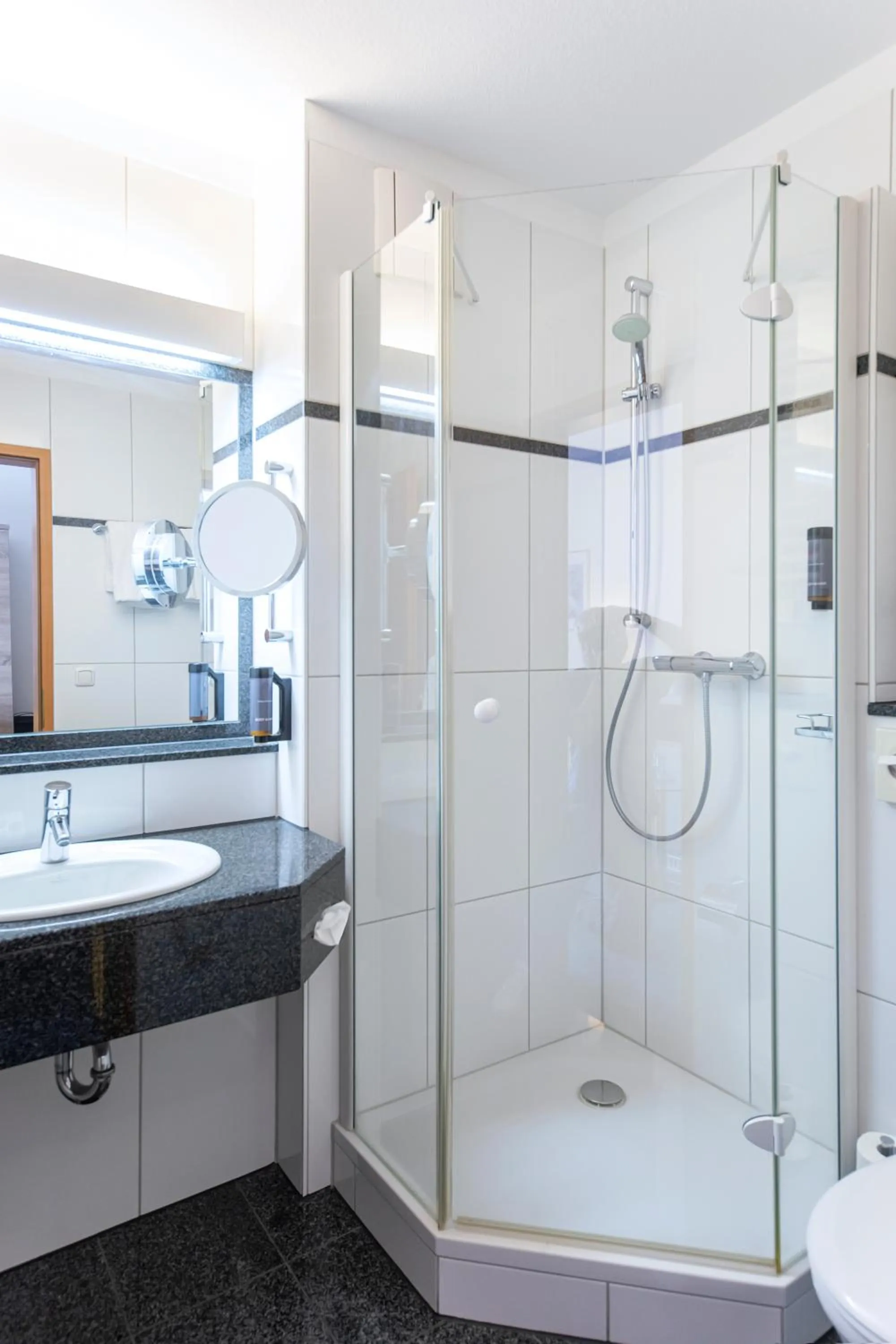 Bathroom in Hotel Lohr am Main by Michel Hotels