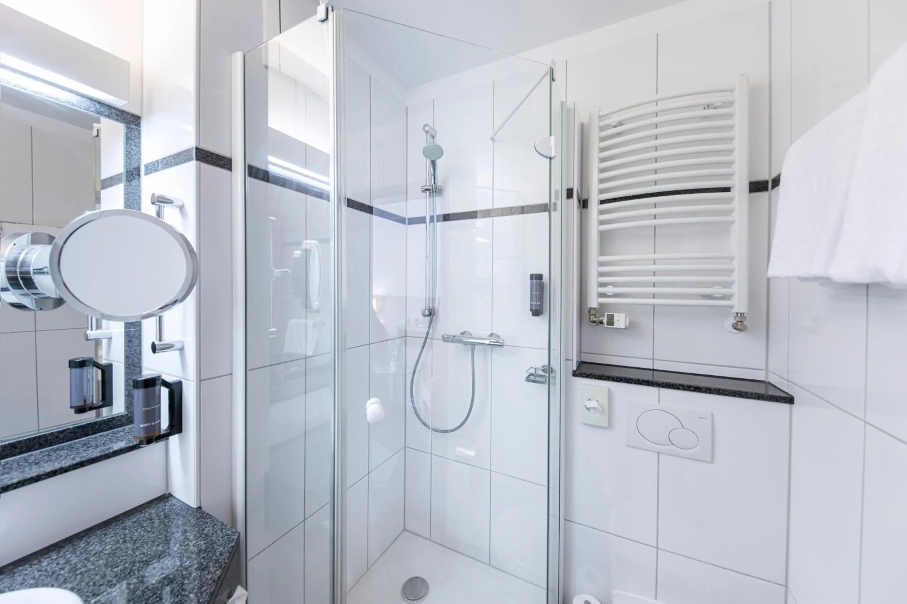 Bathroom in Hotel Lohr am Main by Michel Hotels