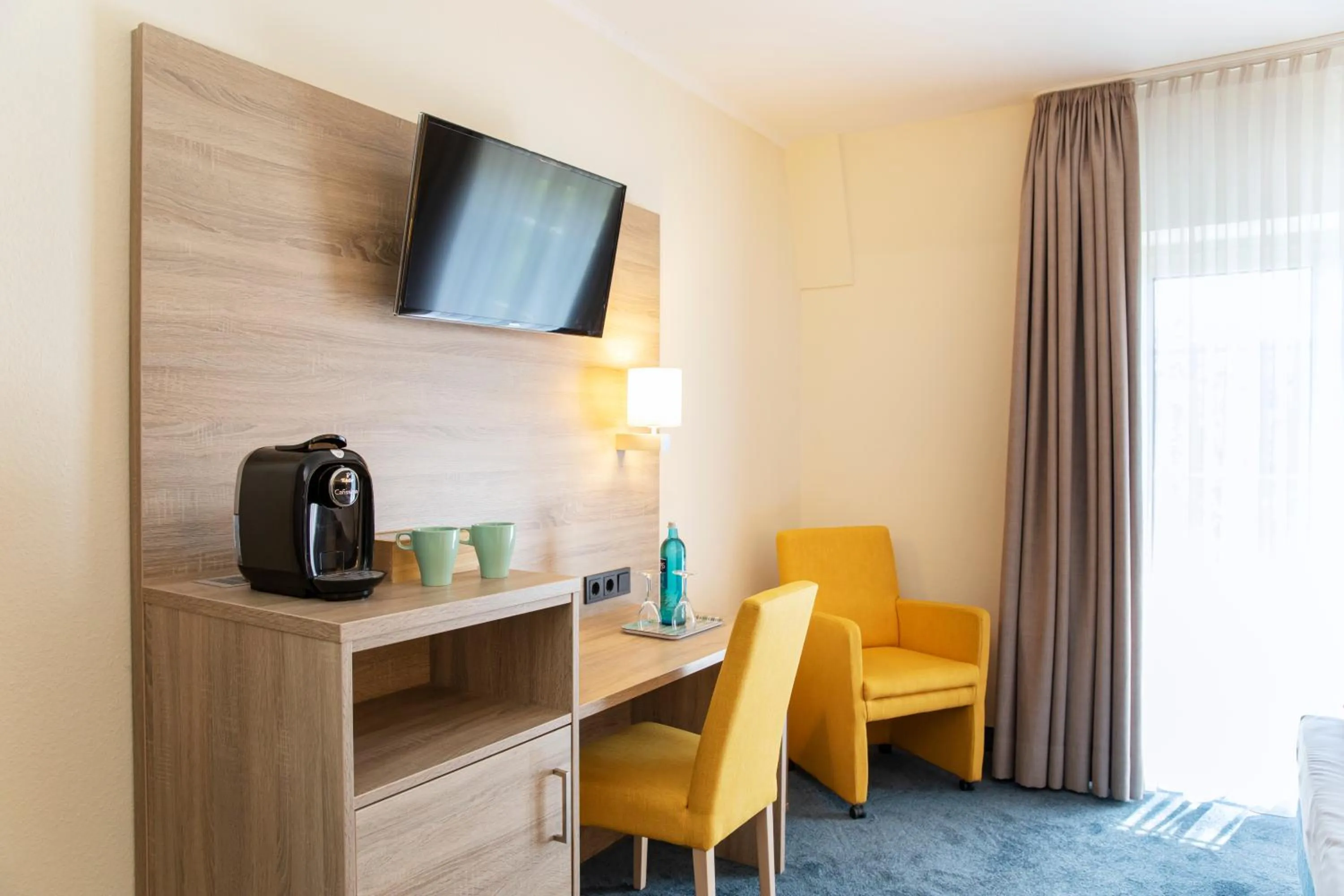 Bedroom in Hotel Lohr am Main by Michel Hotels