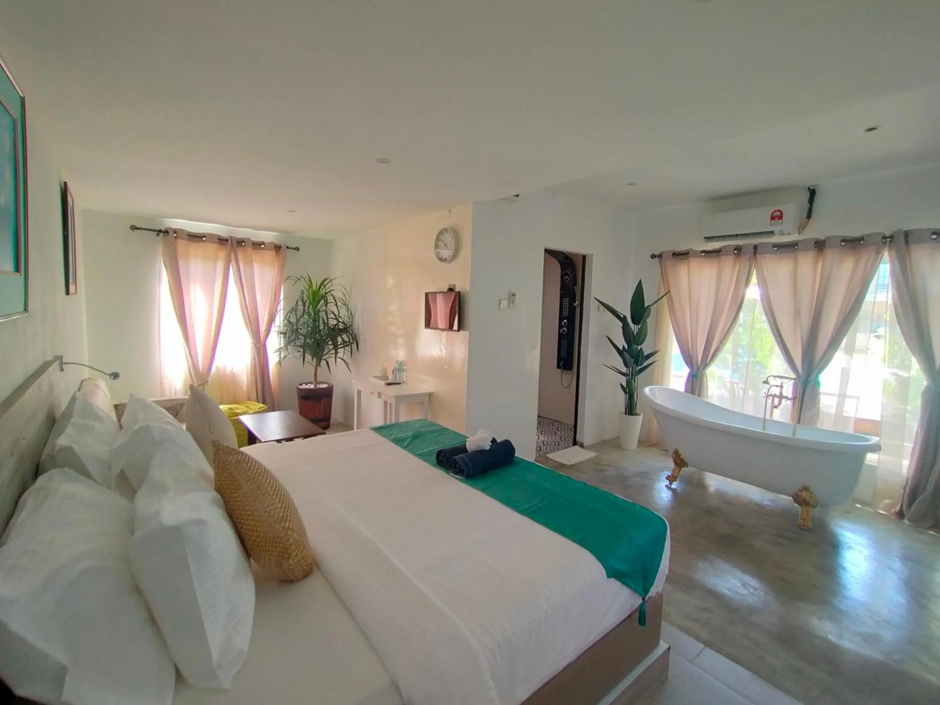 Bed in Tisha Langkawi Wellness Resort