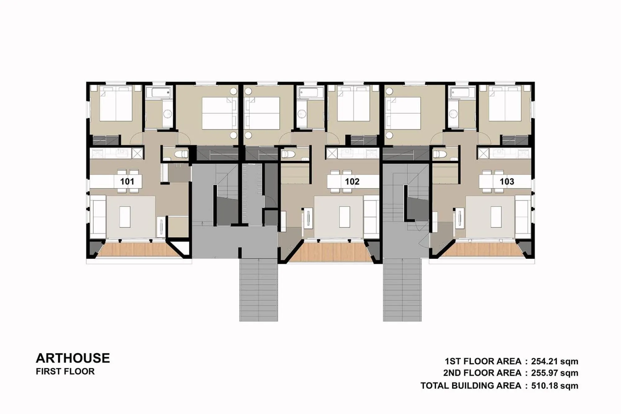 Floor plan in ArtHouse by H2 Life