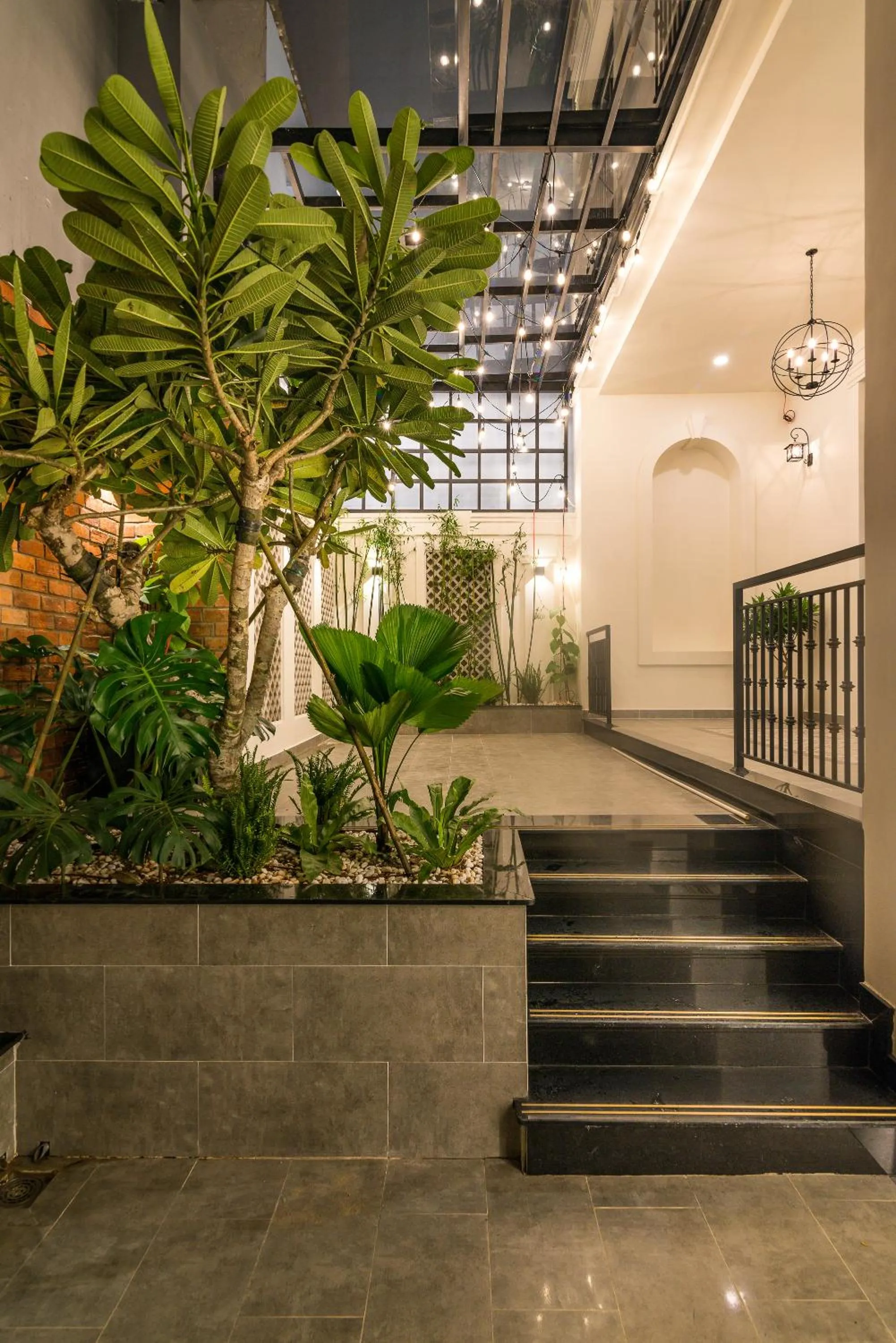 Garden view in Cozrum Homes The Gallery Residence