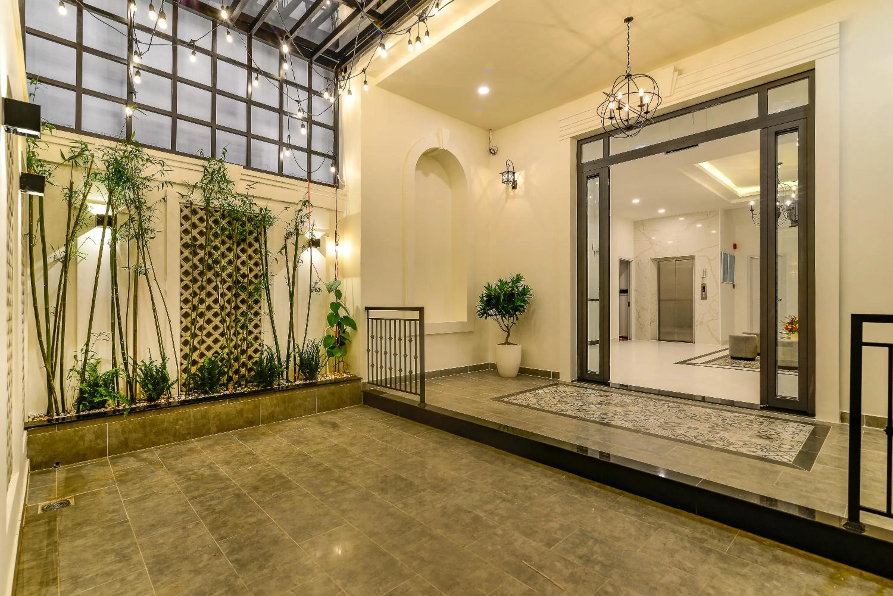 Garden view in Cozrum Homes The Gallery Residence