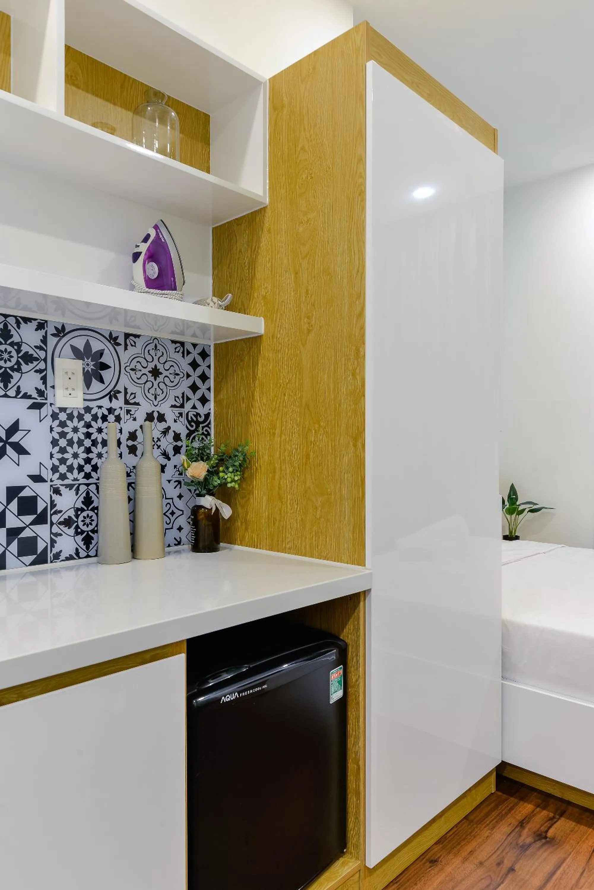 Kitchen or kitchenette in Cozrum Homes The Gallery Residence