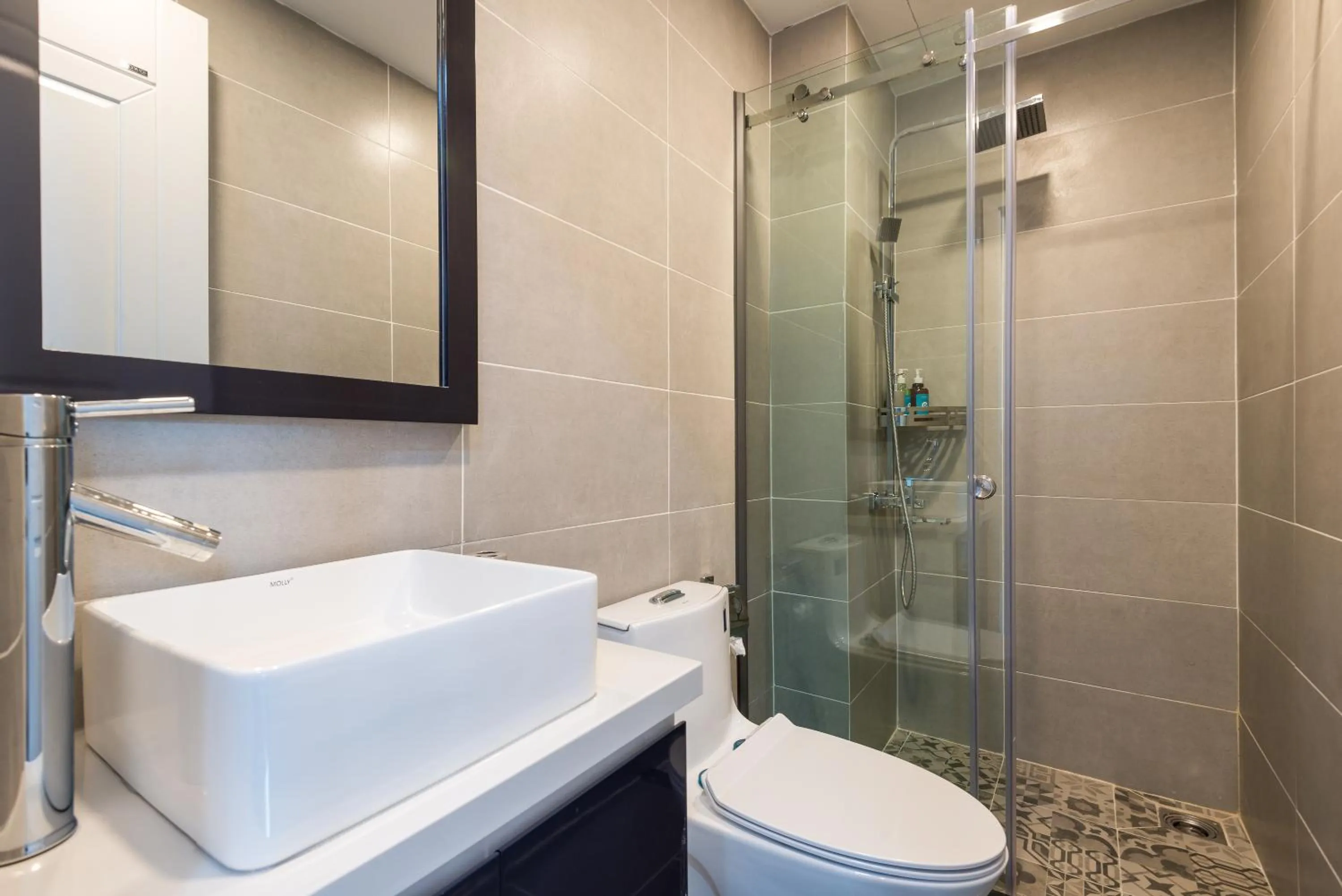 Bathroom in Cozrum Homes The Gallery Residence