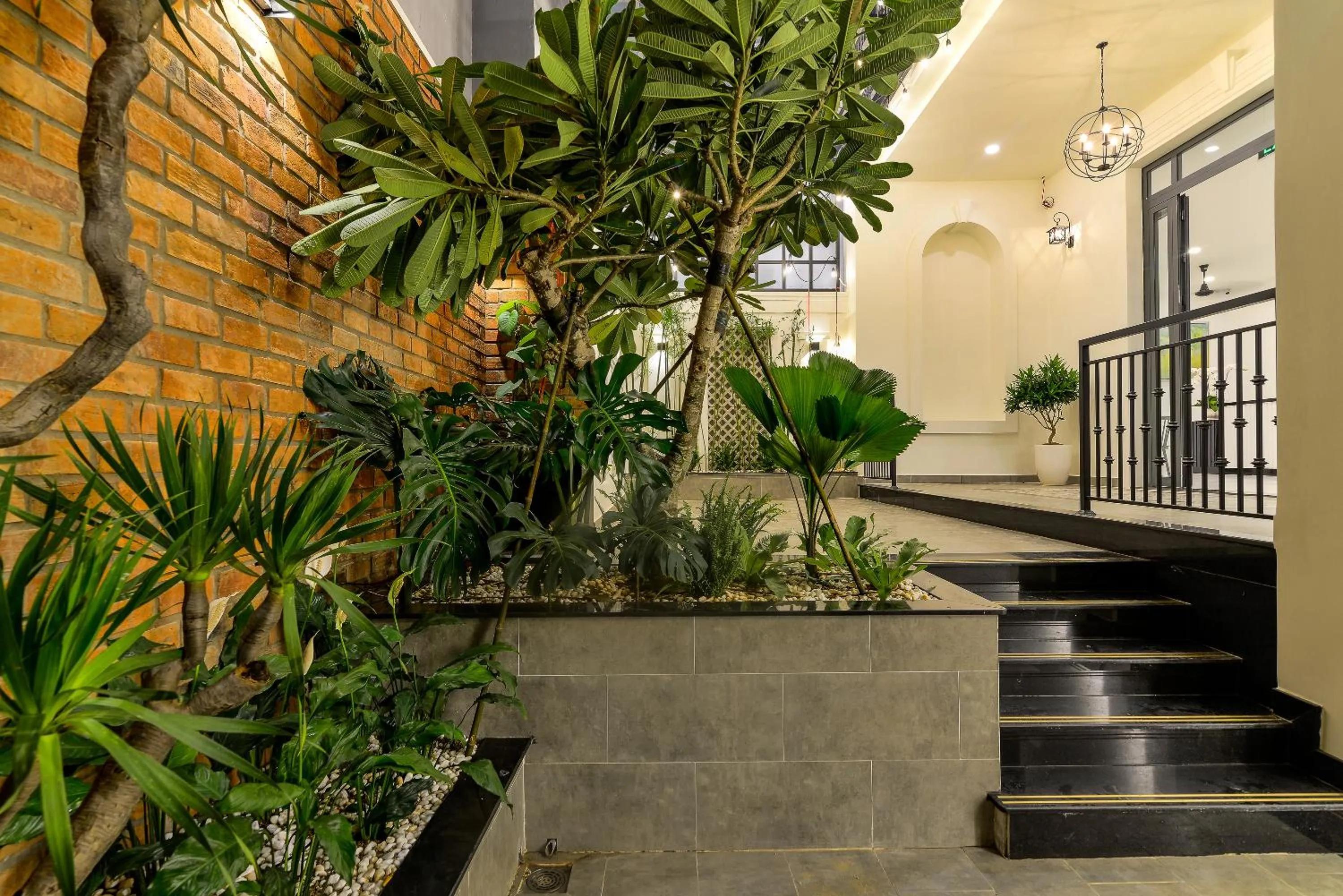 Garden view in Cozrum Homes The Gallery Residence