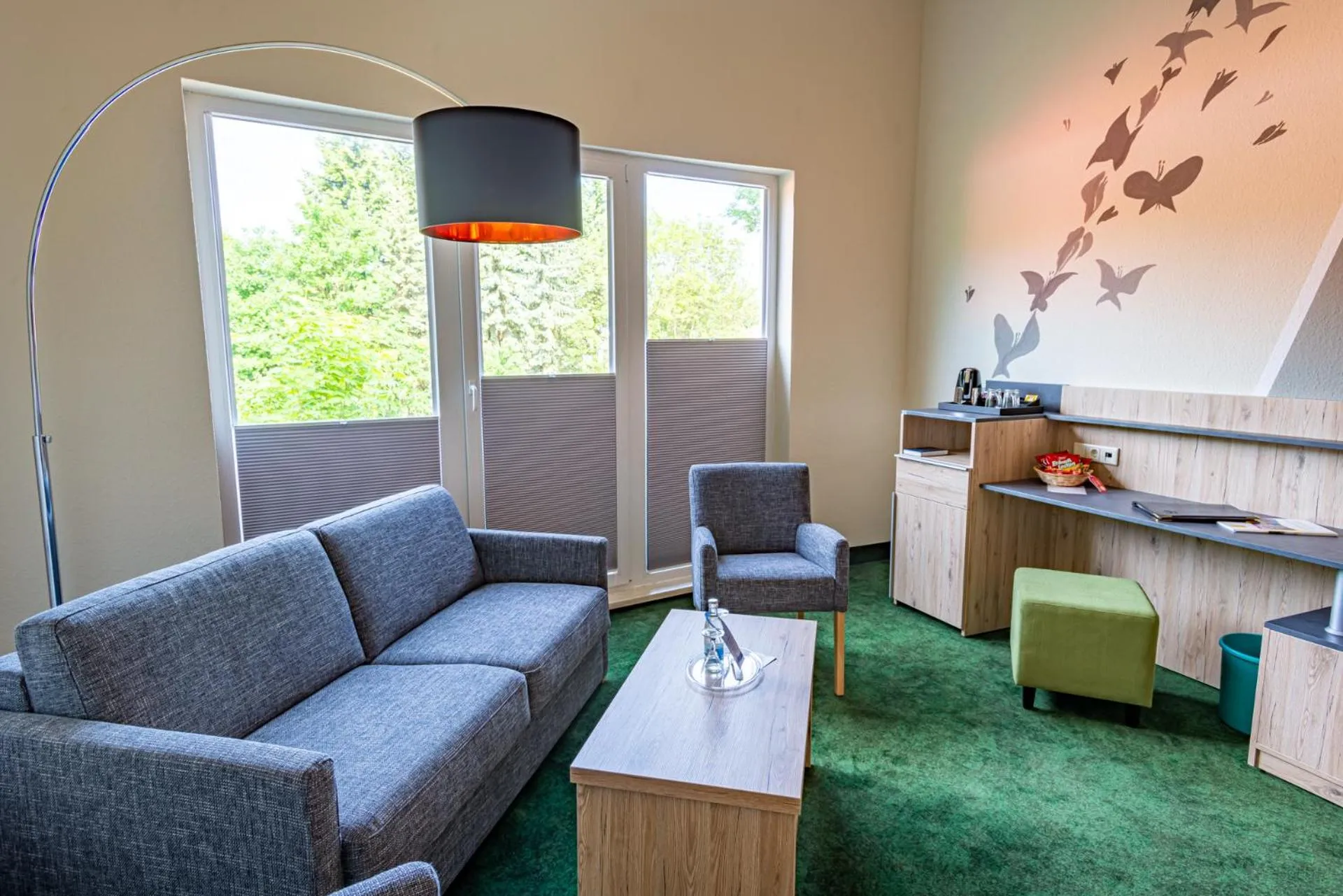 Seating area in AKZENT Hotel Zur Post