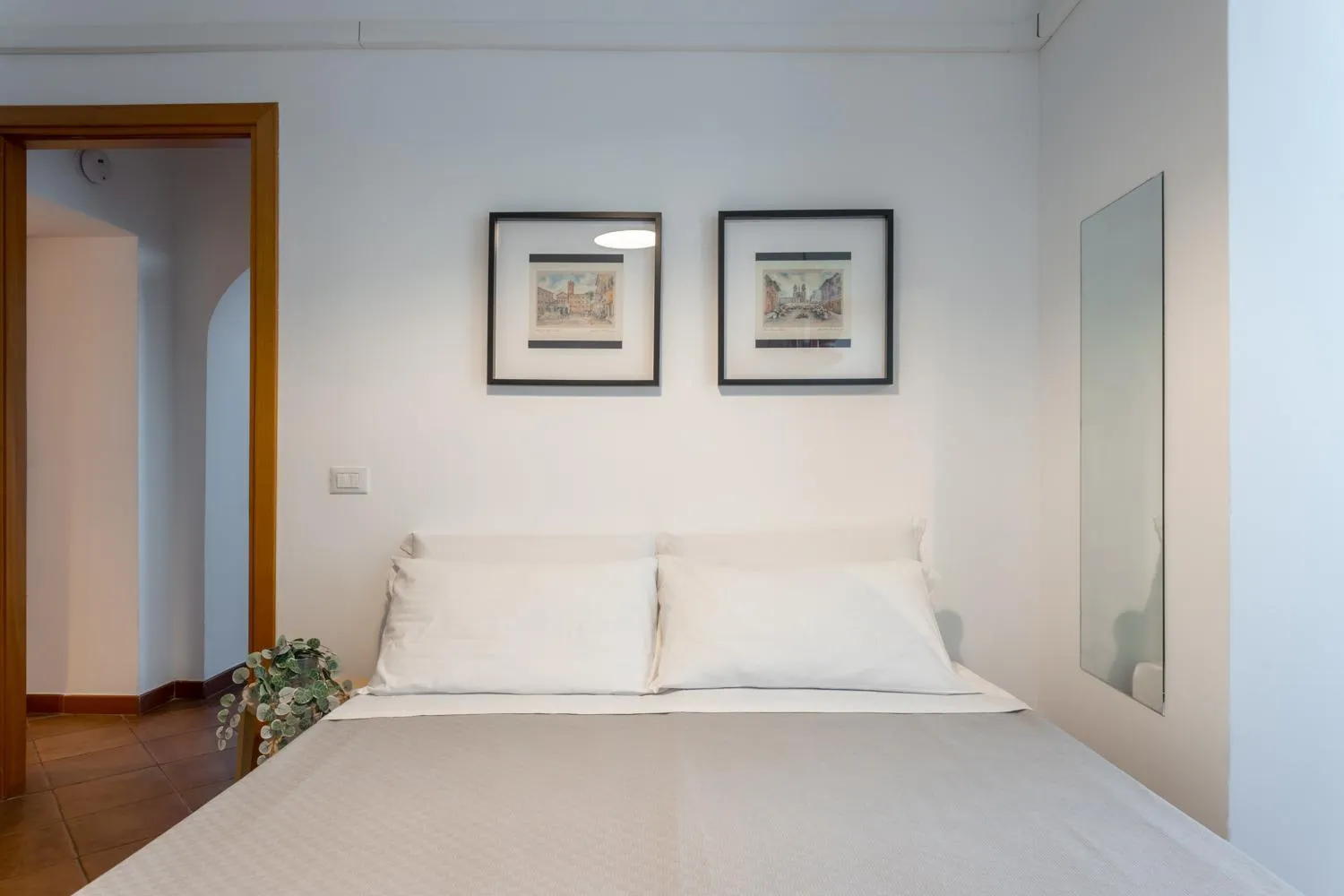 Bed in Giulia Apartment in Trastevere