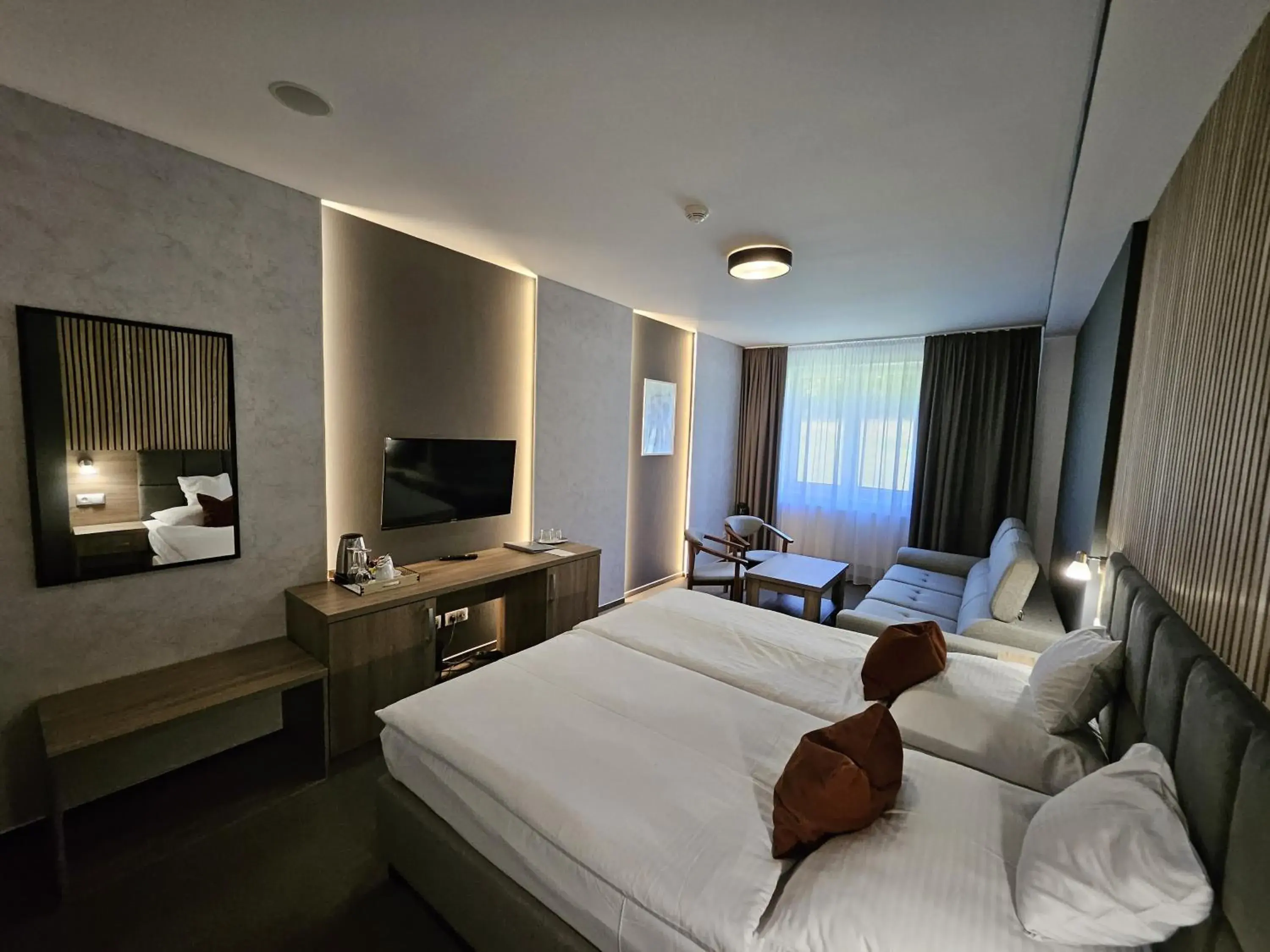 Superior Double Room - single occupancy in Hotel Slávia Svidník SPA & RESTAURANT Superior Double Room - single occupancy in Hotel Slávia Svidník SPA & RESTAURANT