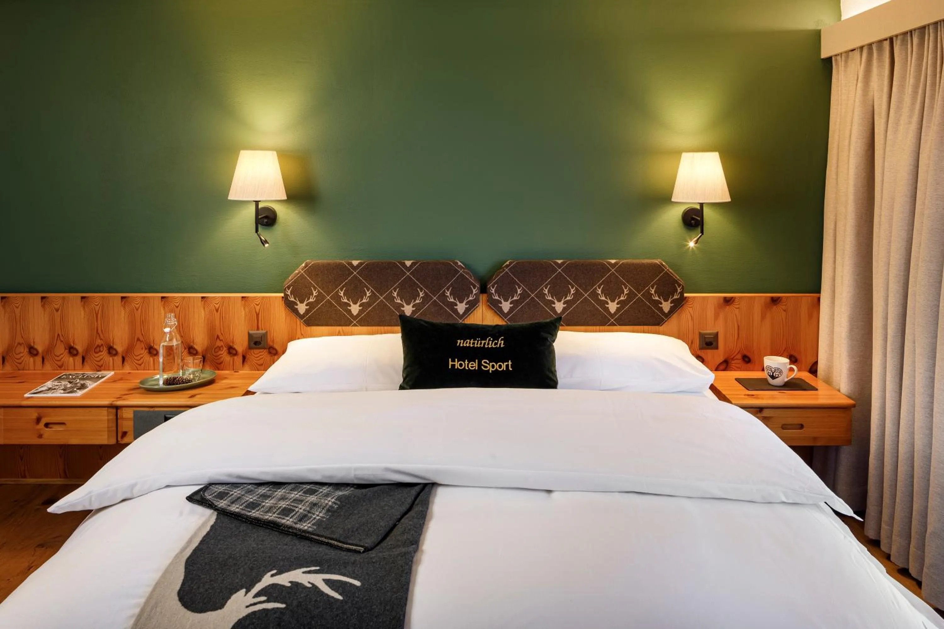 Photo of the whole room, Bed in Hotel Sport Klosters